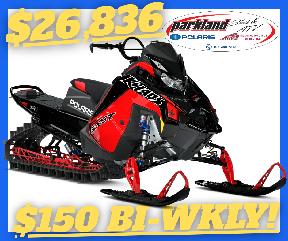 2026 Polaris Patriot Boost RMK KHAOS 155 - ARRIVING SOON! PAYMENTS LOW AS $150 BIWKLY!