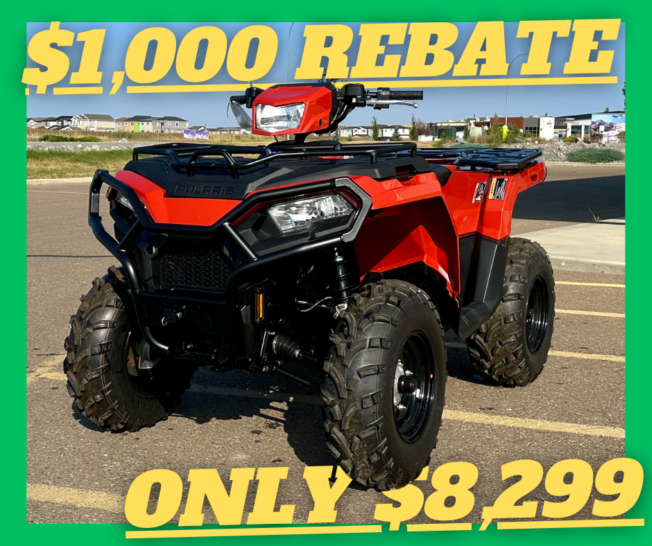 2025 Polaris Sportsman 450 H.O - $1000 REBATE ENDS NOV 30th! PAYMENTS LOW AS $68 BIWKLY!