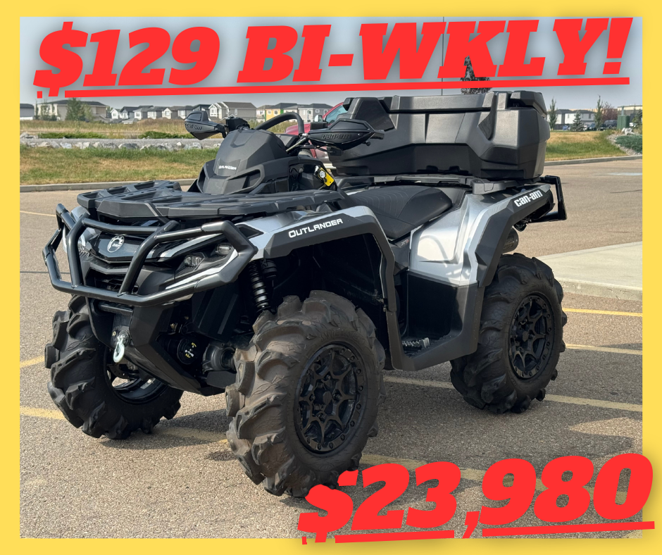 2024 Can-Am OUTLANDER XT-P 1000R - ONLY 61KMS!! LOADED!! PAYMENTS AS LOW AS $129 BI WKLY!
