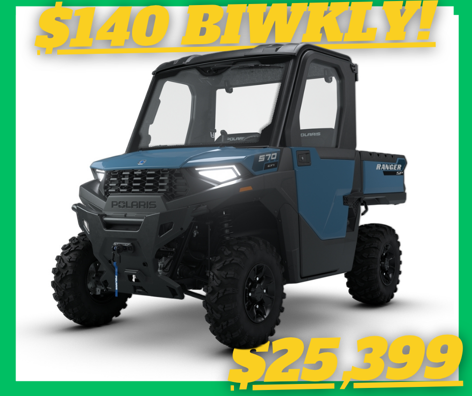 2026 Polaris Ranger SP 570 NorthStar - 2YR WARRANTY! PAYMENTS LOW AS $140 BIWKLY!