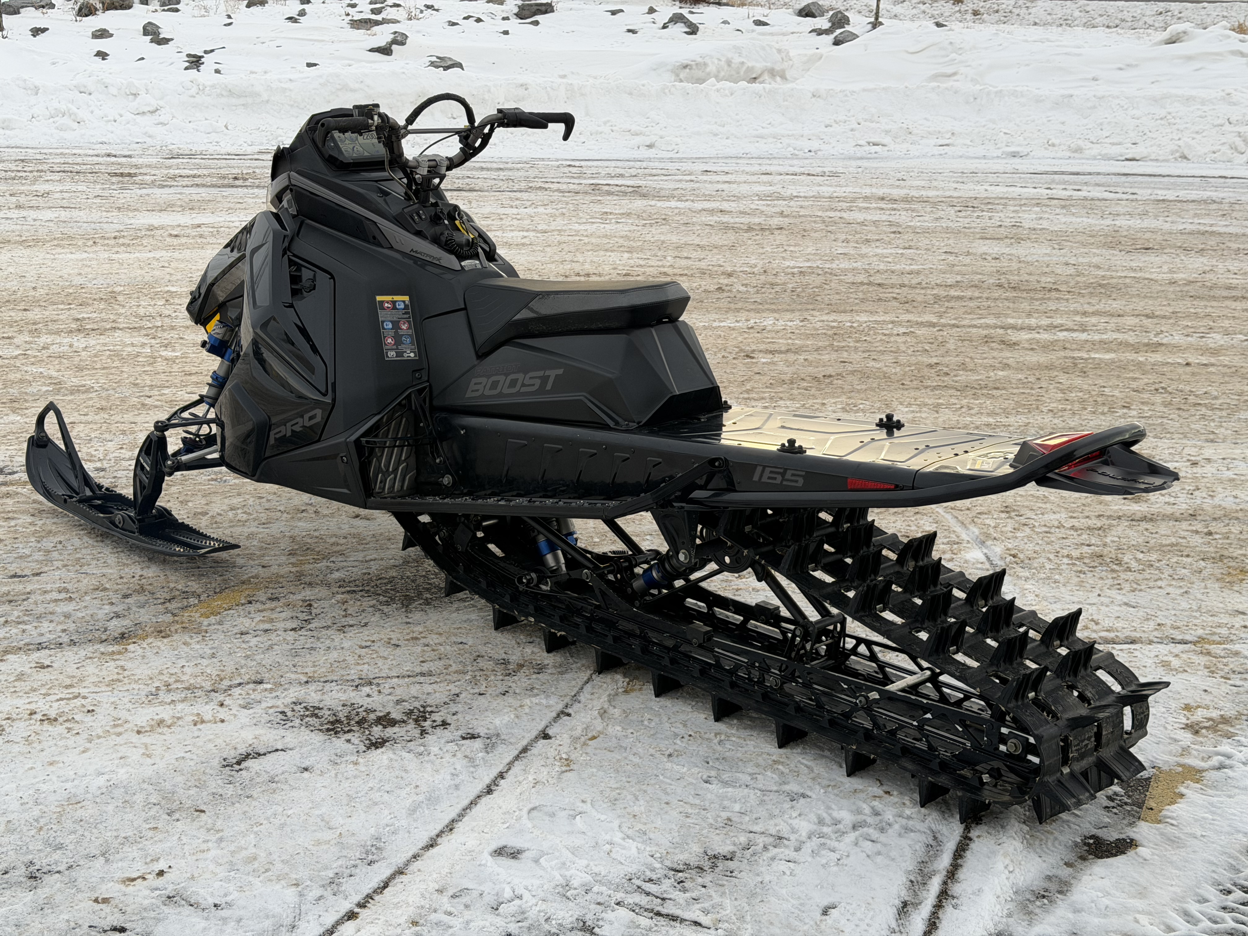 2022 Polaris Patriot Boost PRO RMK Matryx Slash 165 2.75