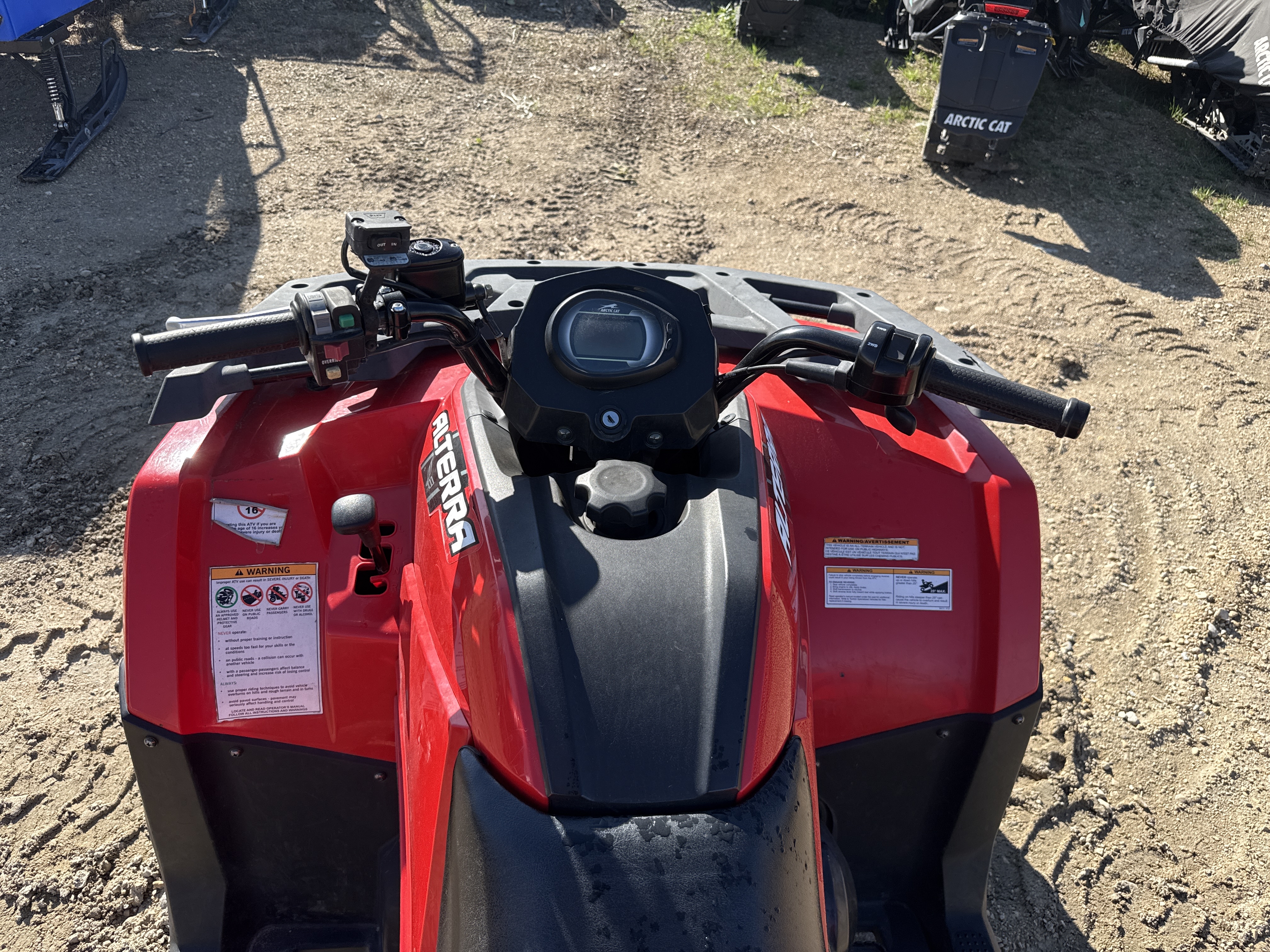 2017 Textron Off Road Alterra 500 4x4 - Red - Photo 5