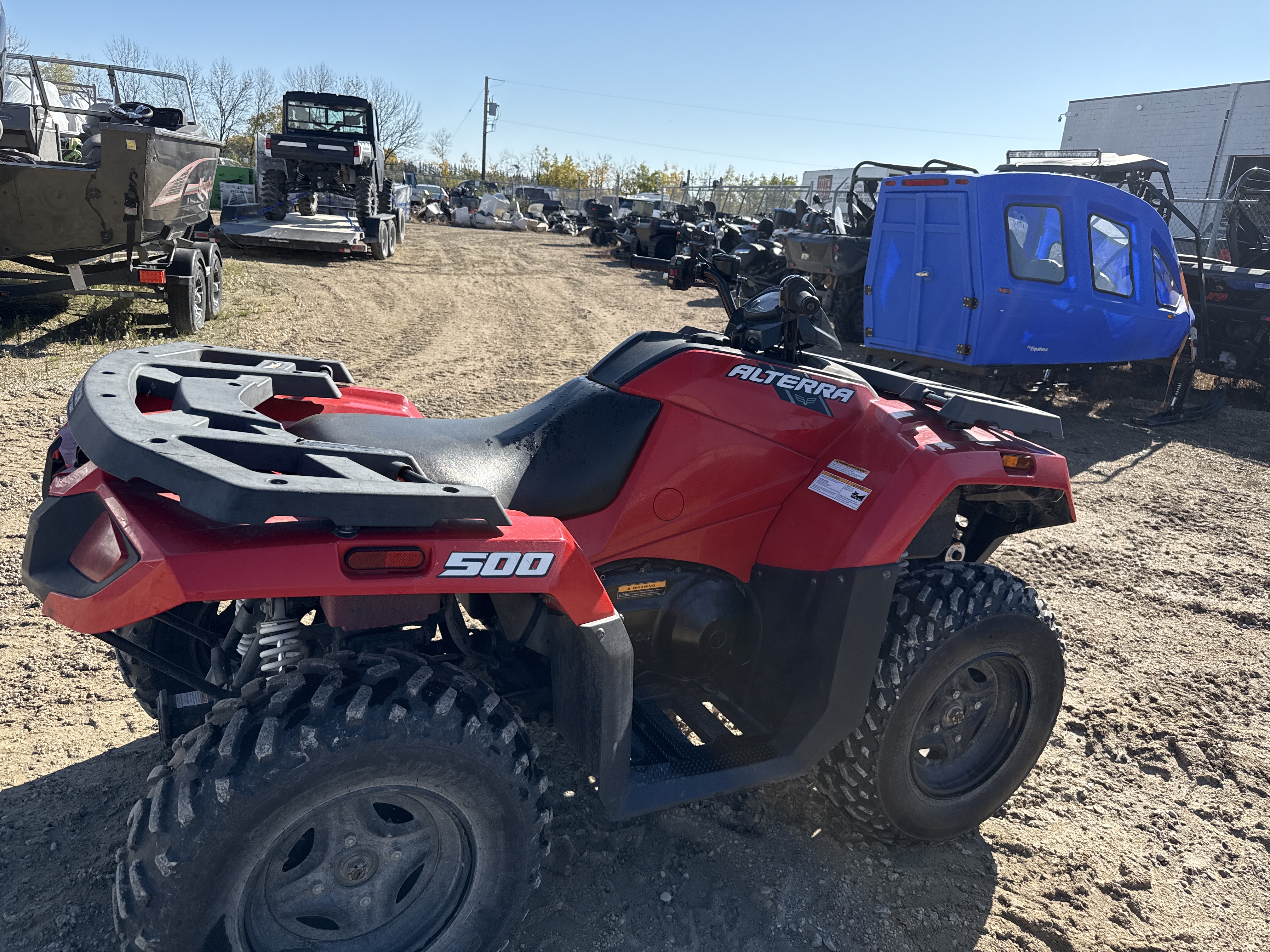 2017 Textron Off Road Alterra 500 4x4 - Red - Photo 3