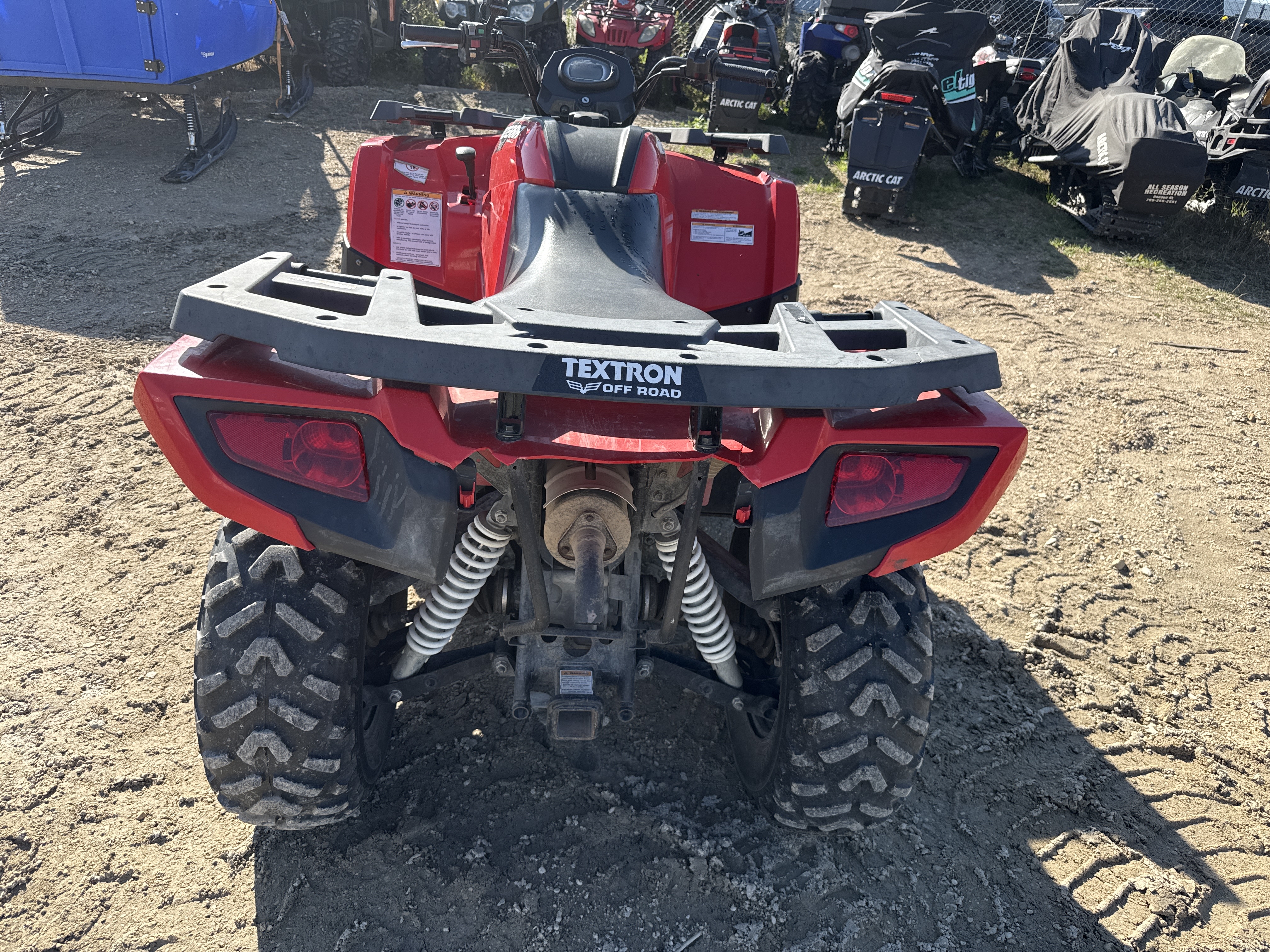2017 Textron Off Road Alterra 500 4x4 - Red - Photo 4