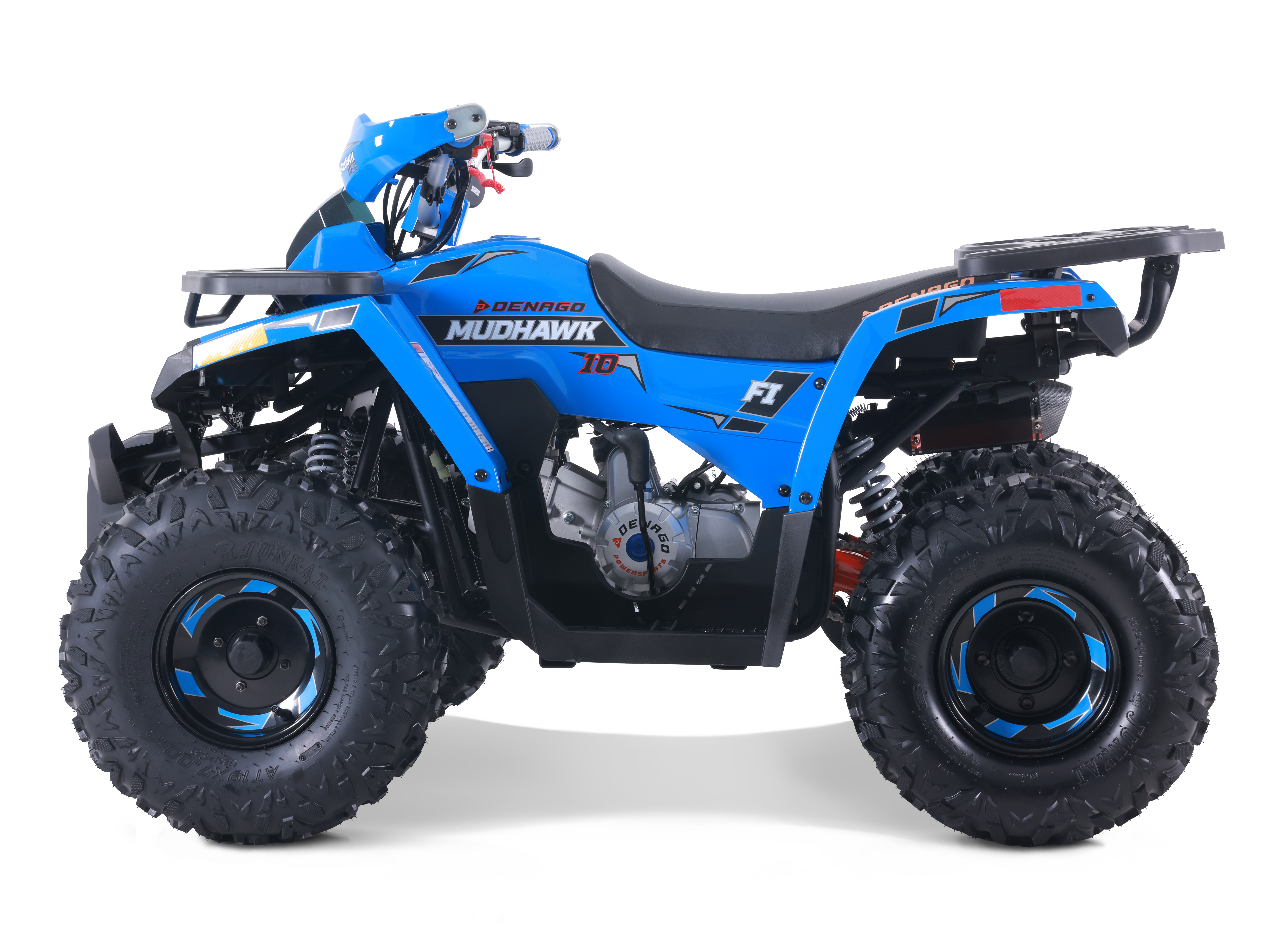 2026 Denago Mudhawk 10FI youth ATV in blue
