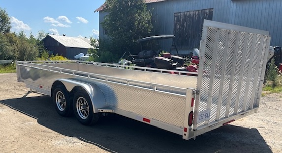 2023 Enbeck 20ft Aluminum Utility Trailer