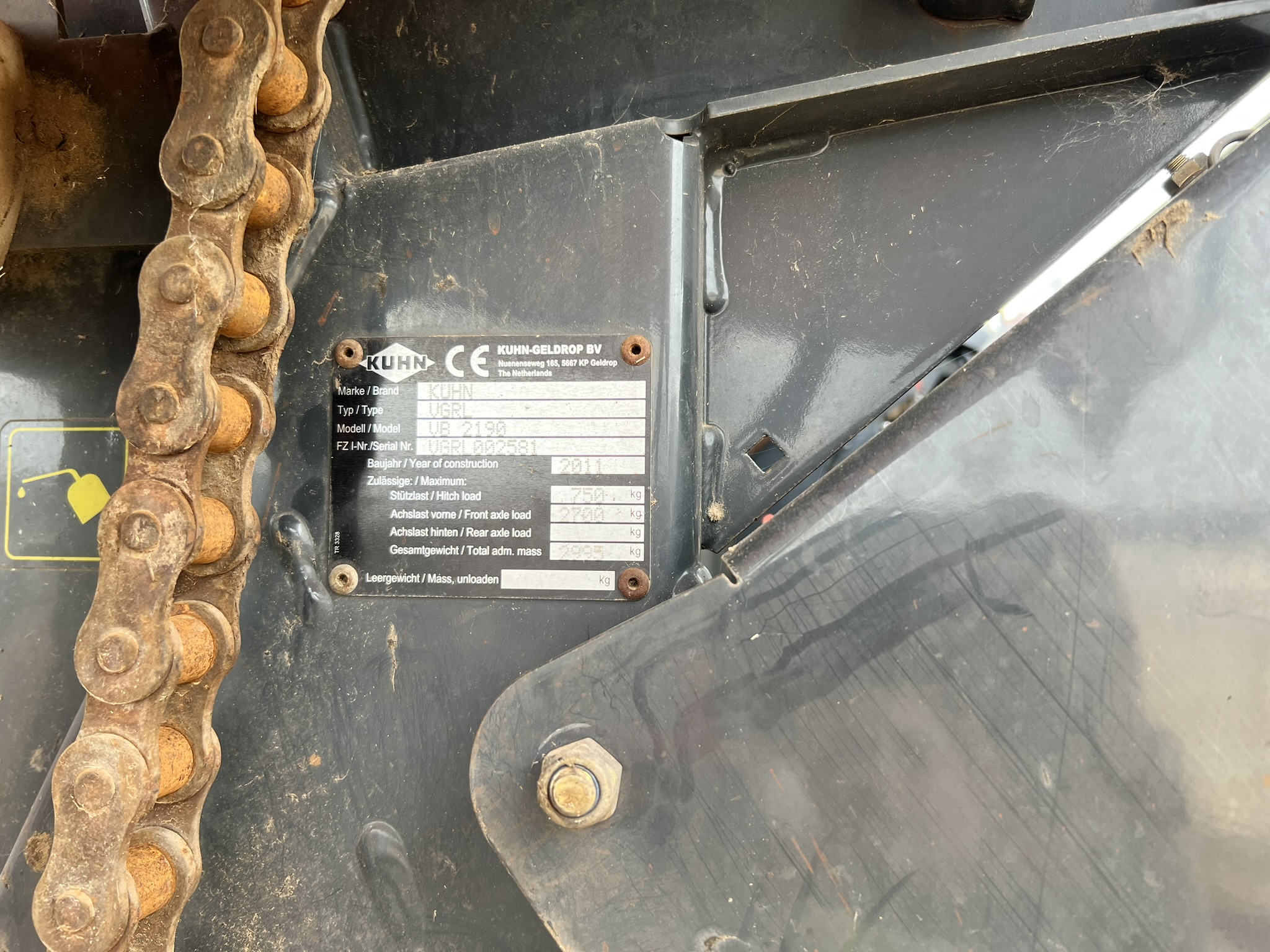 2011 Kuhn VB2190 - Photo 10