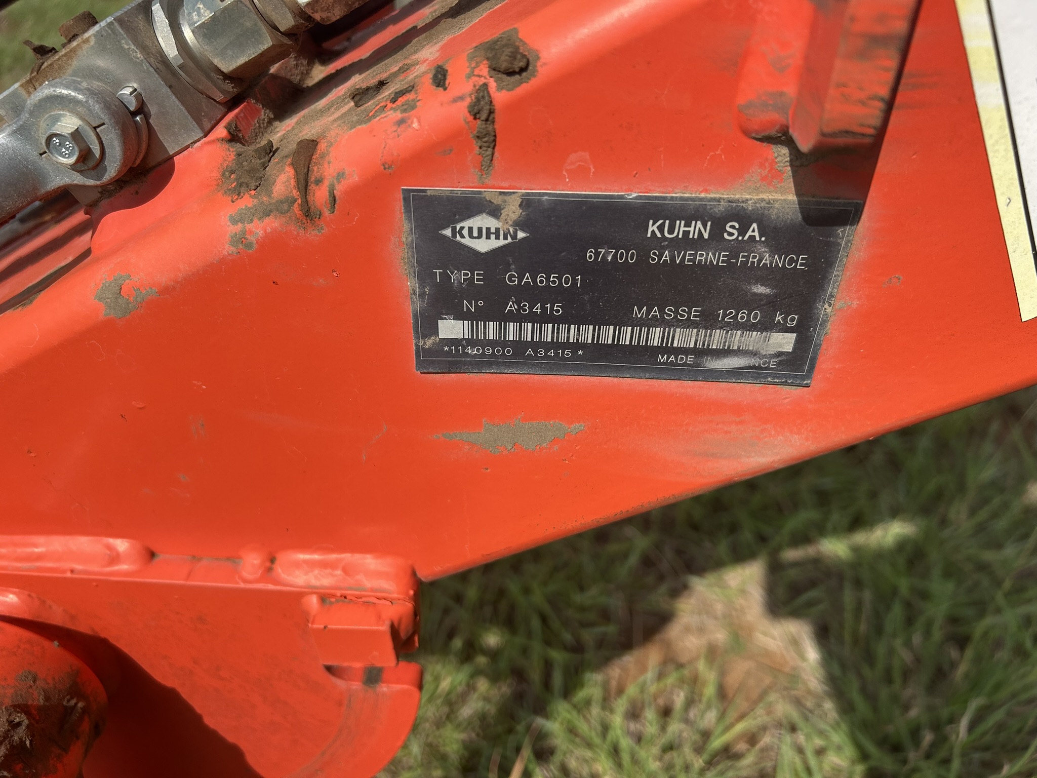 2012 Kuhn GA6501 - Photo 16