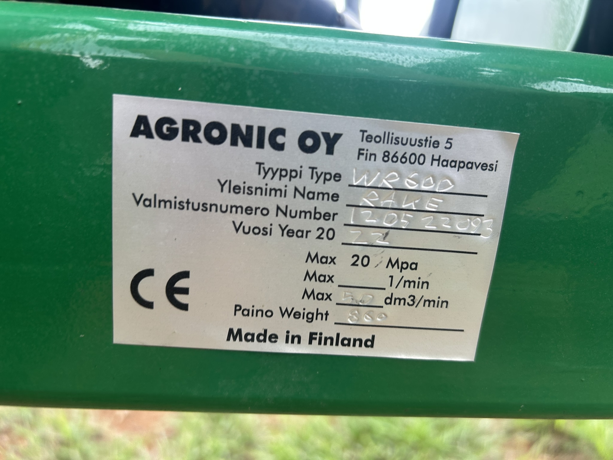 2023 Agronic WR600 - Photo 14