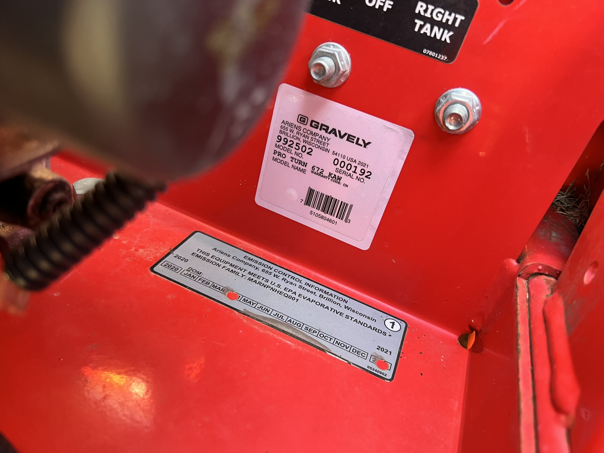 2021 Gravely Pro-Turn® 672 992502 - Photo 11