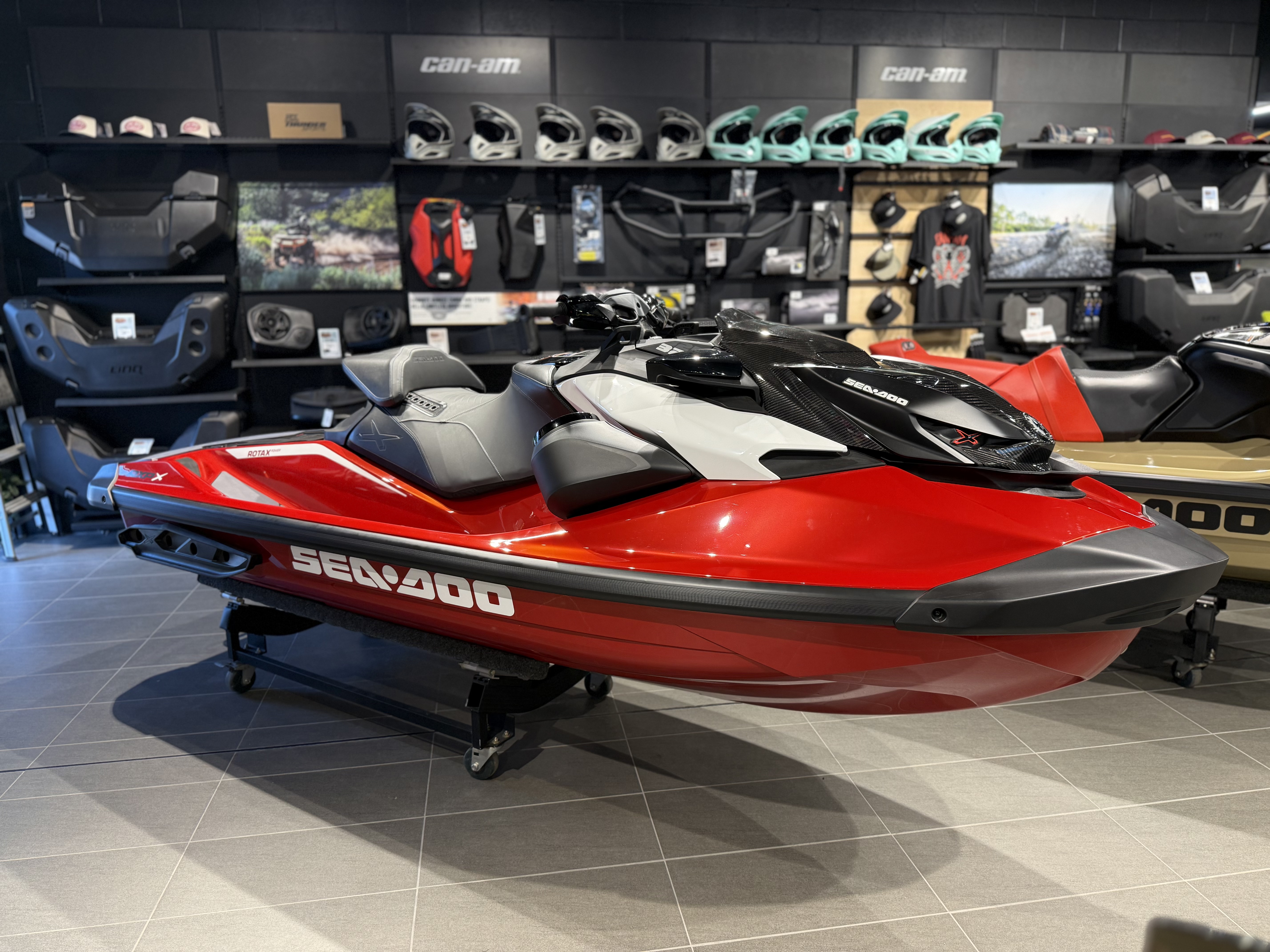 2024 Sea-Doo RXP-X 325 iBR Fiery Red Premium Tech, BRP Premium Audio, iBR
