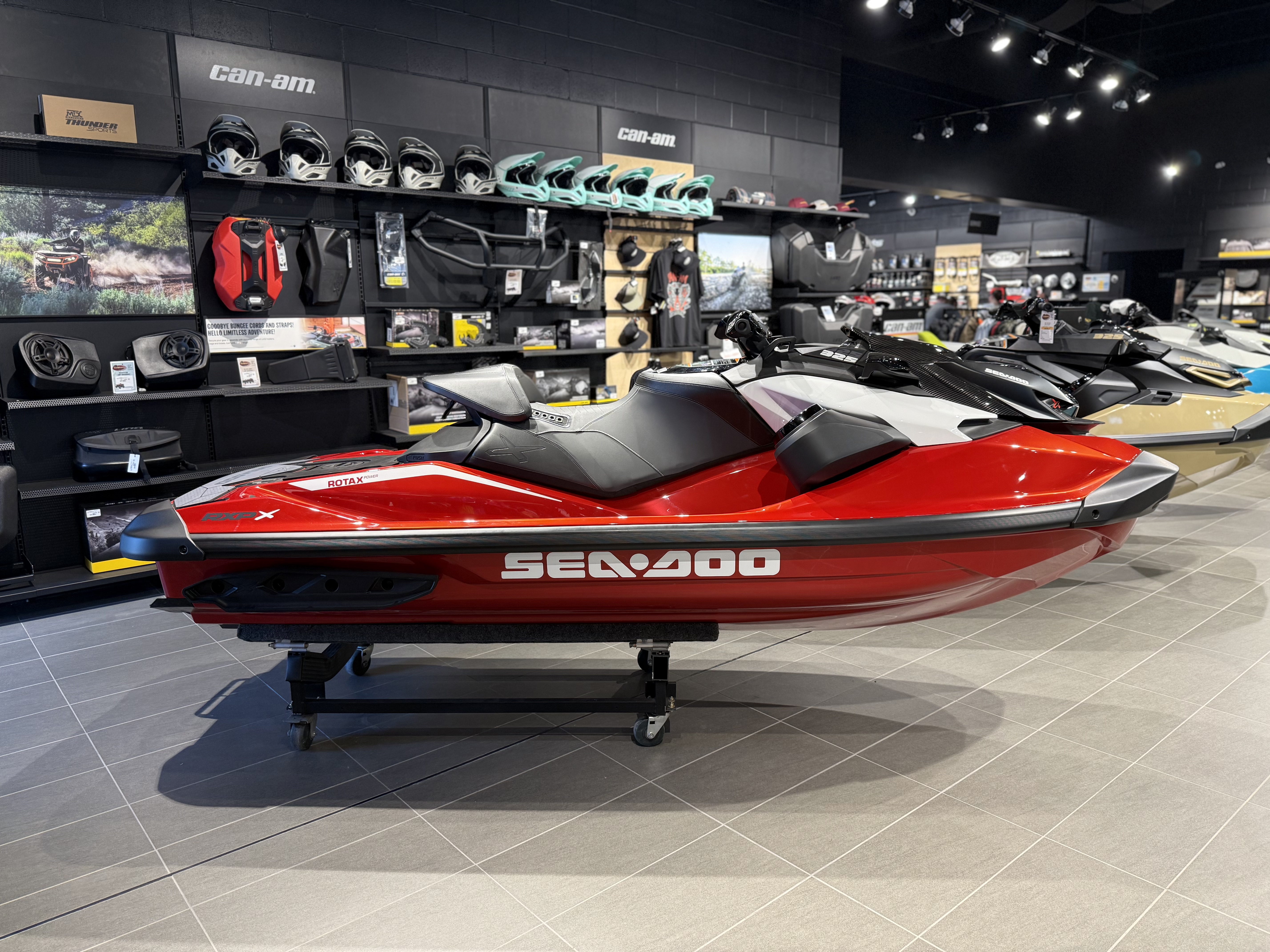 2024 Sea-Doo RXP-X 325 iBR Fiery Red Premium Tech, BRP Premium Audio, iBR - Photo 2