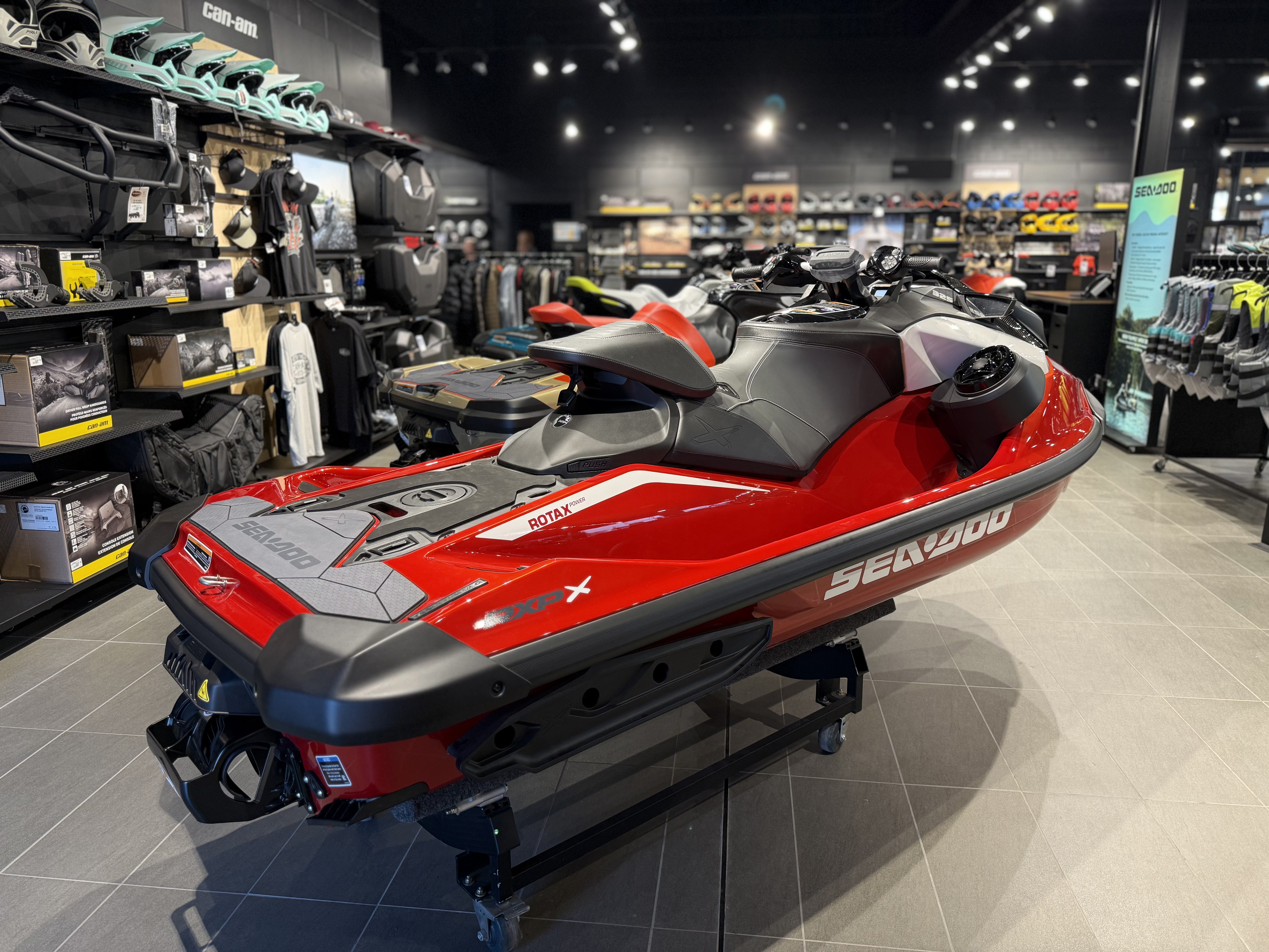 2024 Sea-Doo RXP-X 325 iBR Fiery Red Premium Tech, BRP Premium Audio, iBR - Photo 3