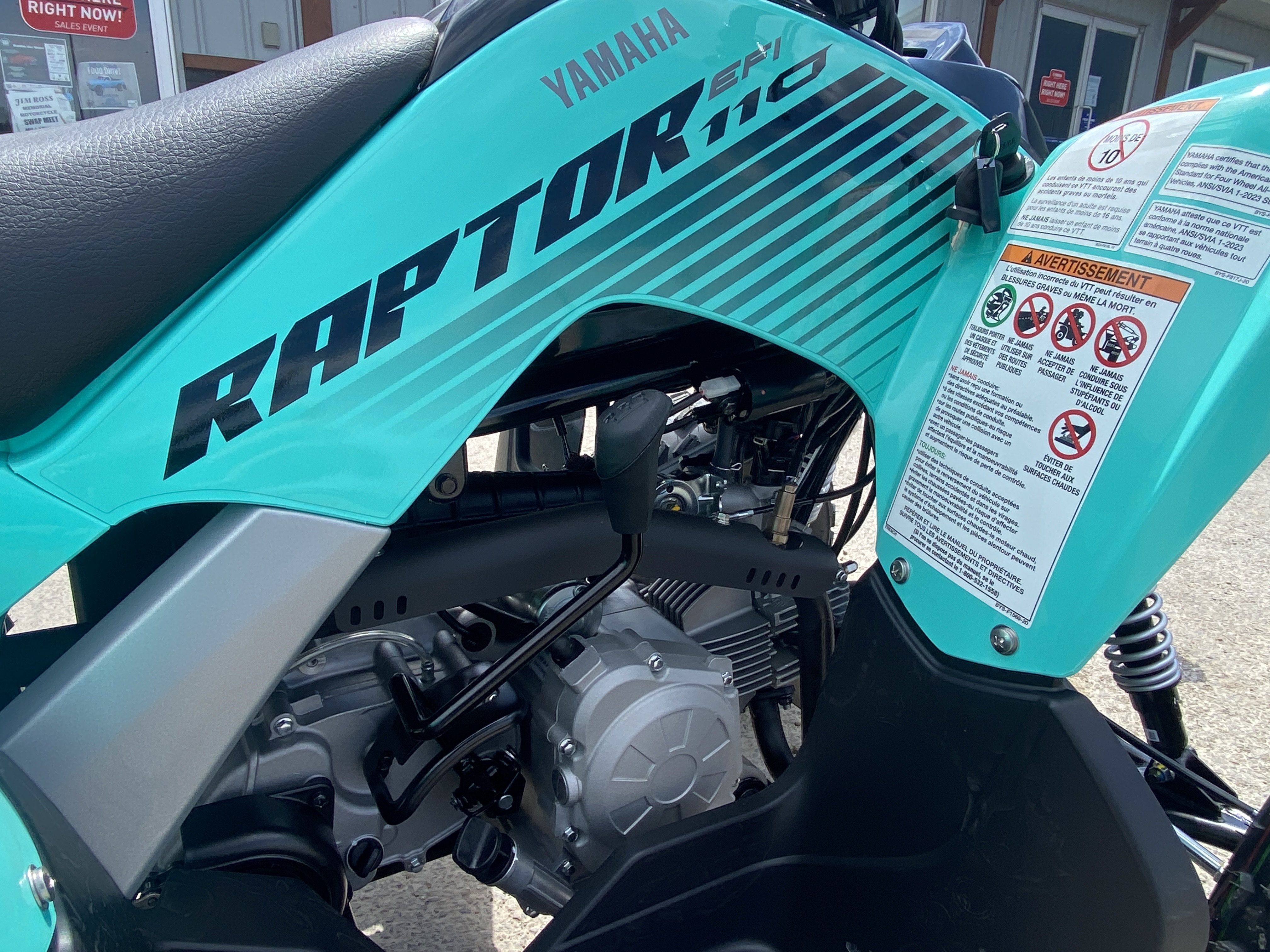 2025 Yamaha Raptor 110 - Photo 6