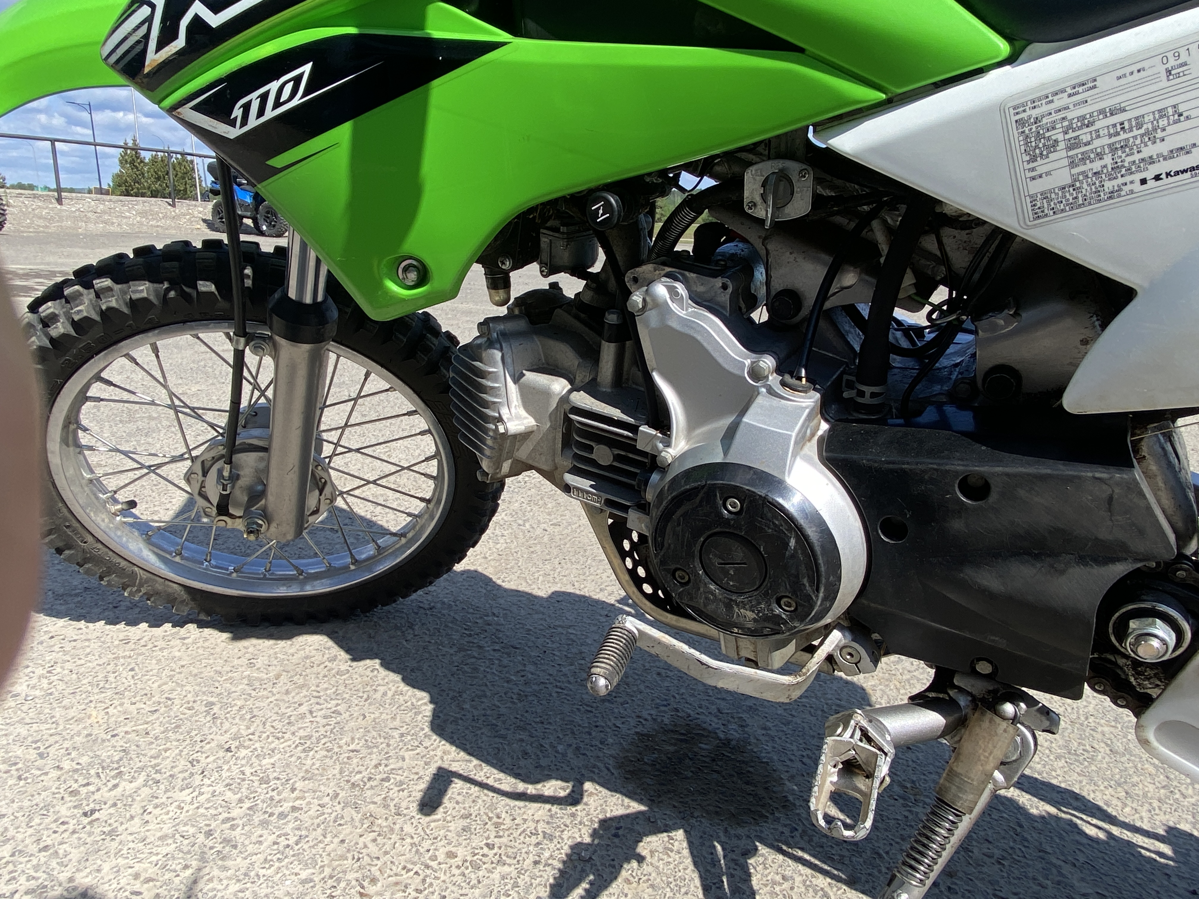 2016 Kawasaki KLX110 - Photo 7