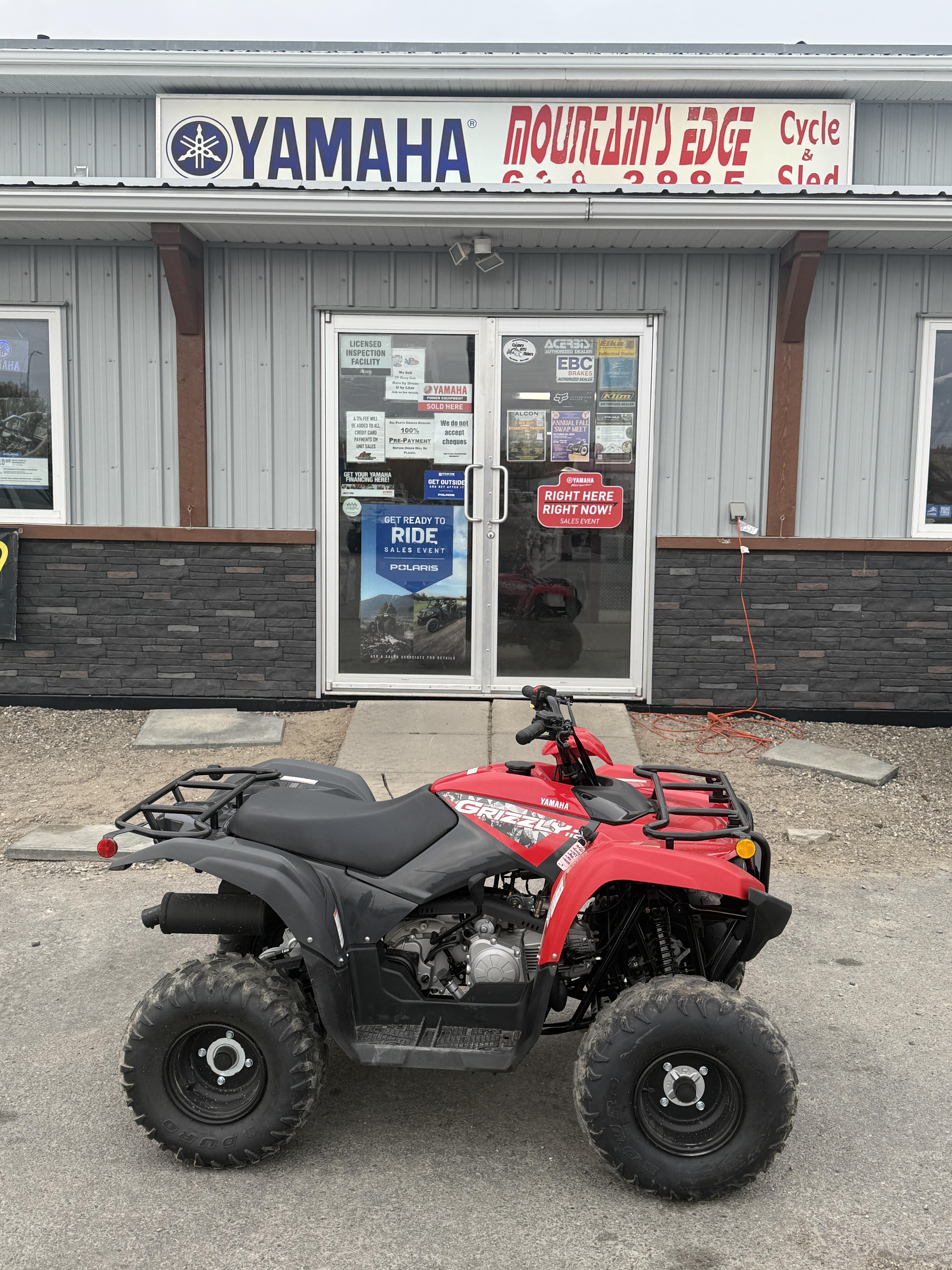 2025 Yamaha Grizzly 110