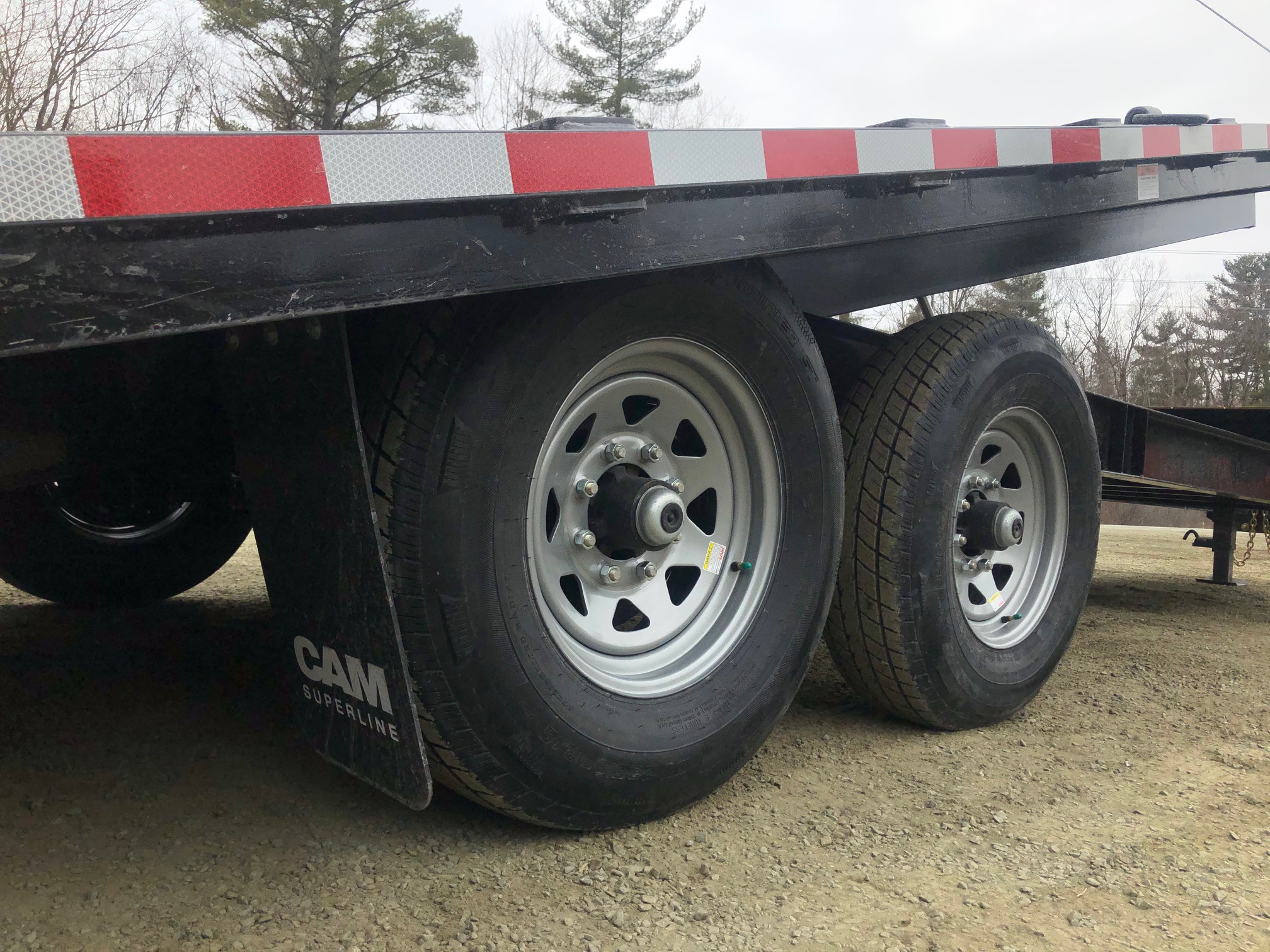 2022 Cam 7CAM824DOSTT Deckover 24ft Split Power Tilt trailer for sale
