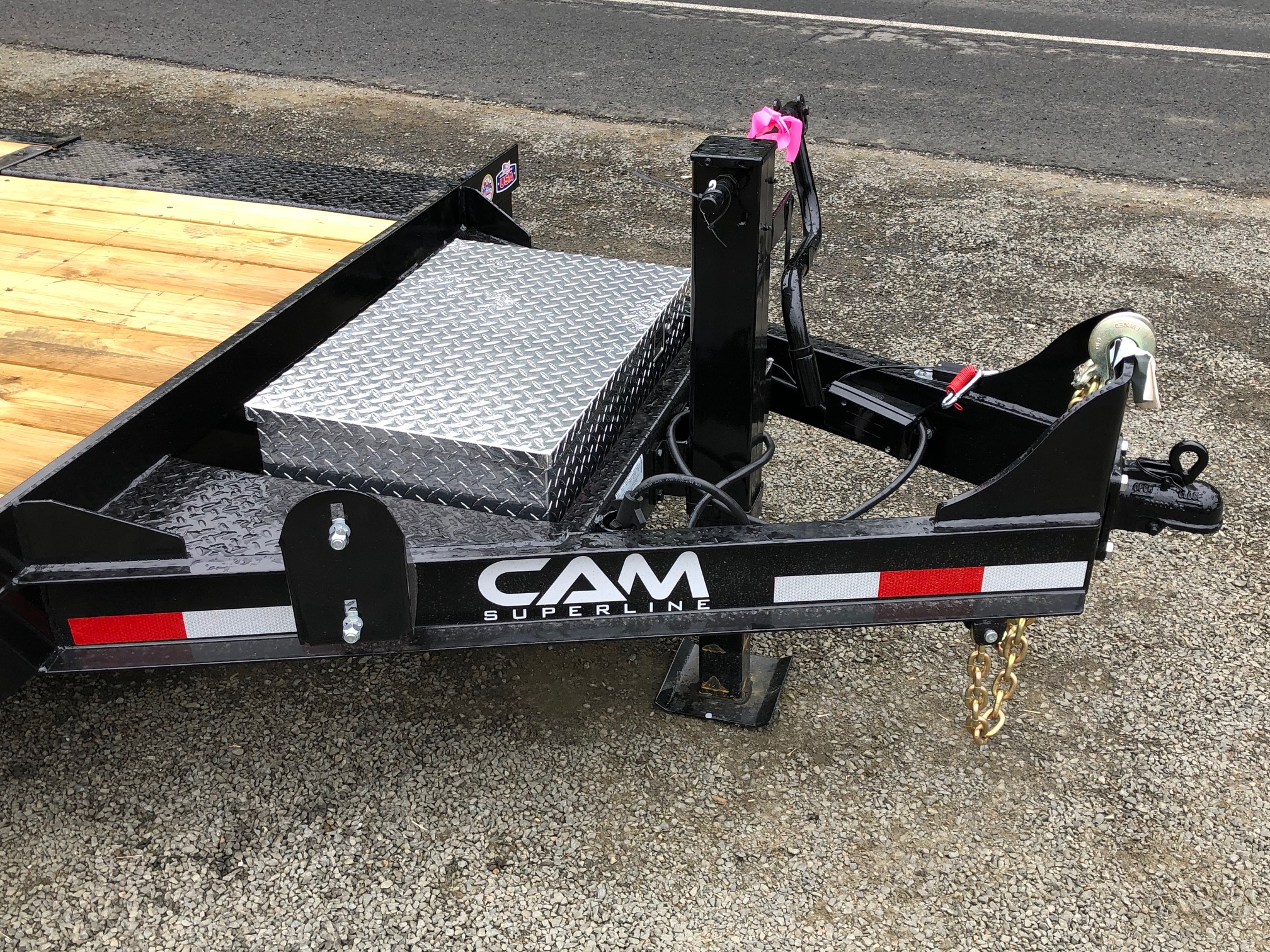 2022 Cam 7CAM165STTXW 7x21ft XW Low Profile Split Tilt Trailer for sale
