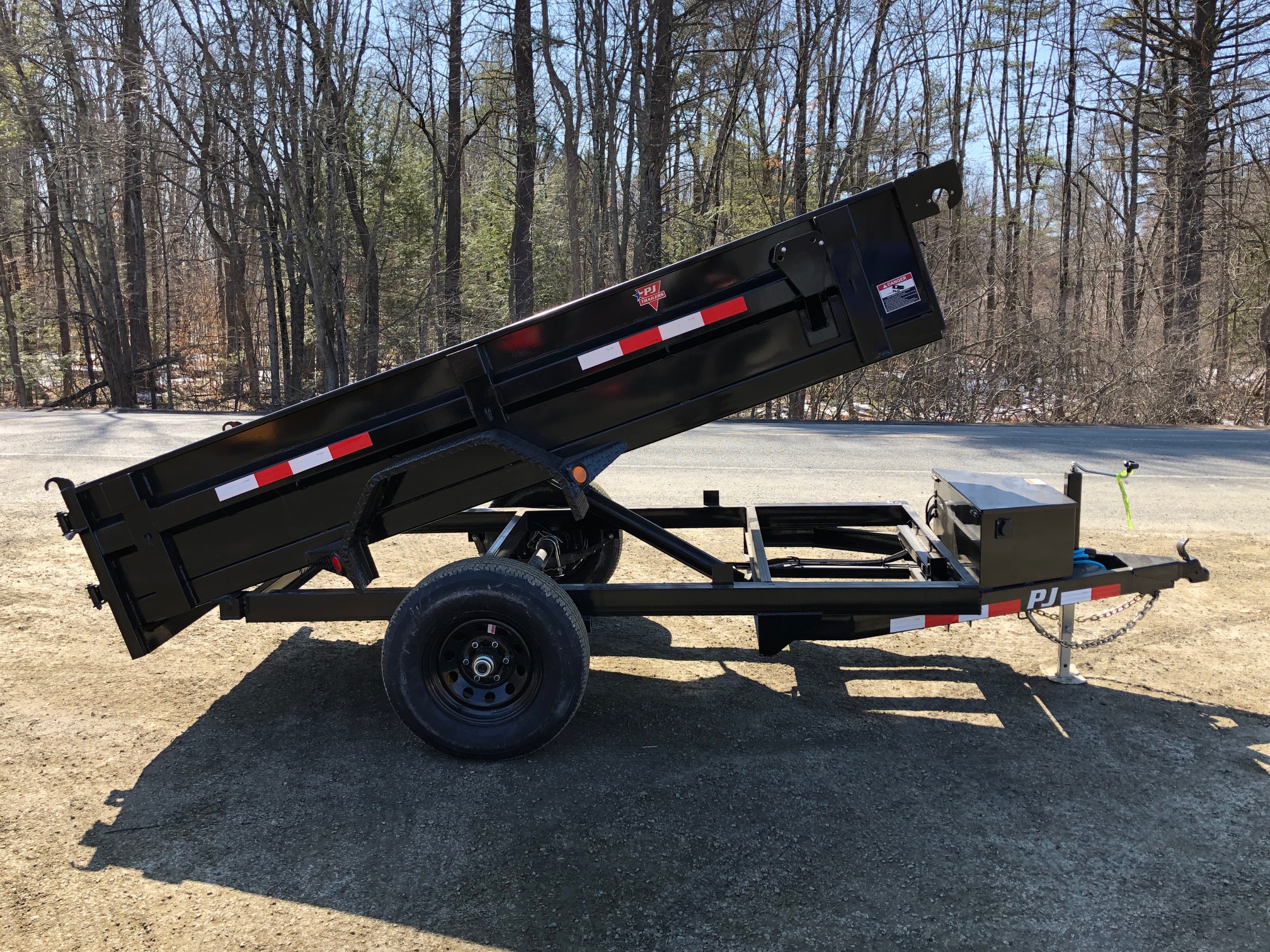 2022 PJ Trailers 5x10 Utility Dump (D5) 4995 gvw (no ramps) for sale in