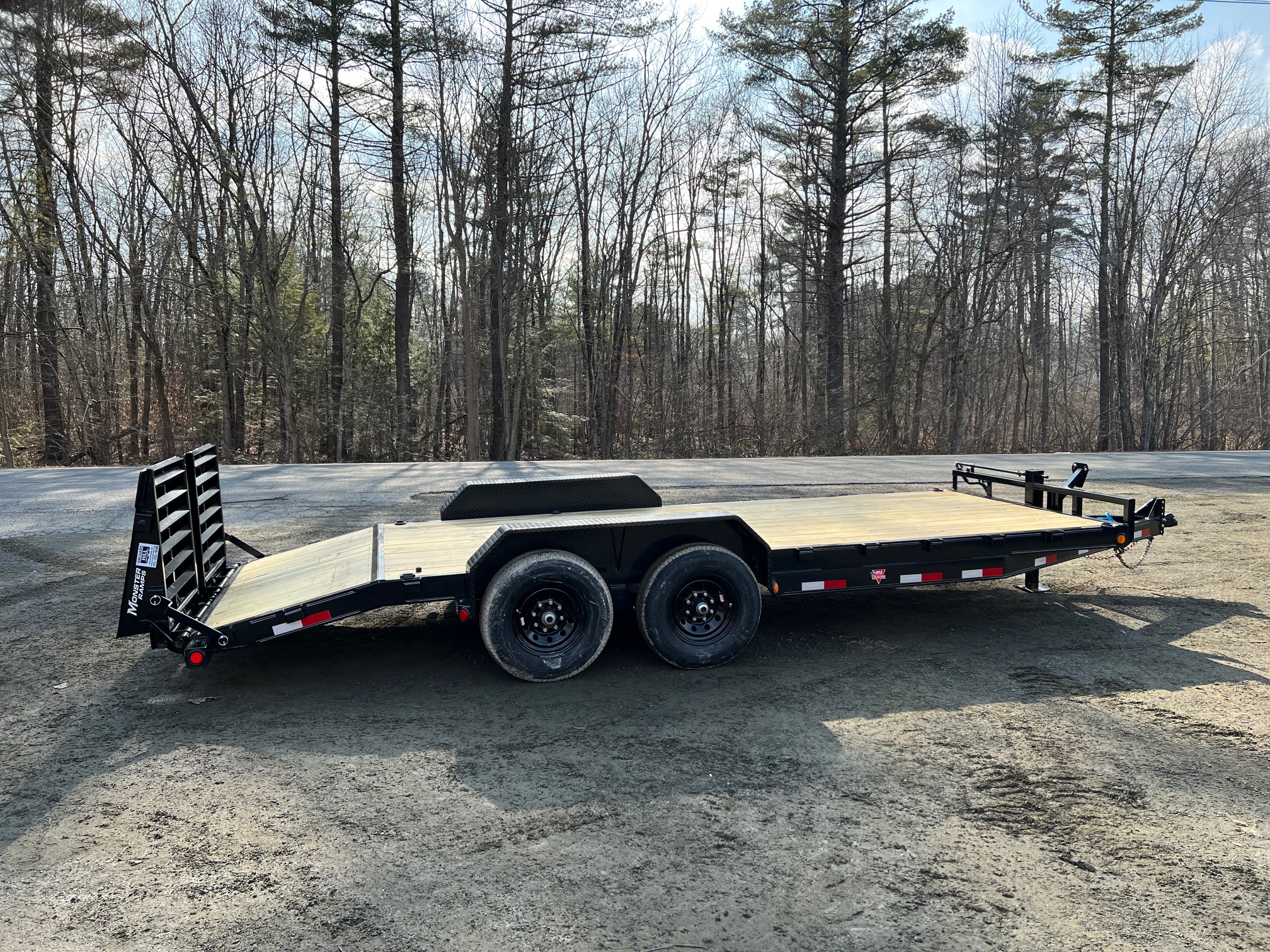 2022 PJ Trailers 83"x20ft 6" Channel Frame (CC) Equip Hauler w/ Monster