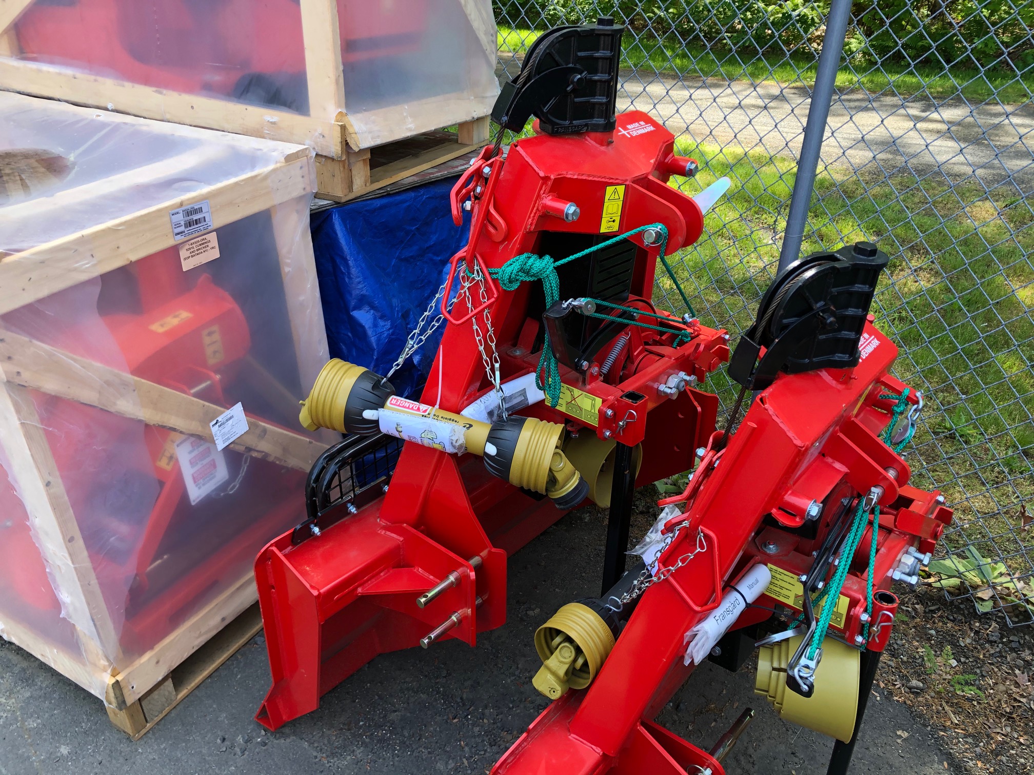 2022 Fransguard V5021 5.5TON Logging Winch for sale in Belchertown, MA. Orchard Hill Farm