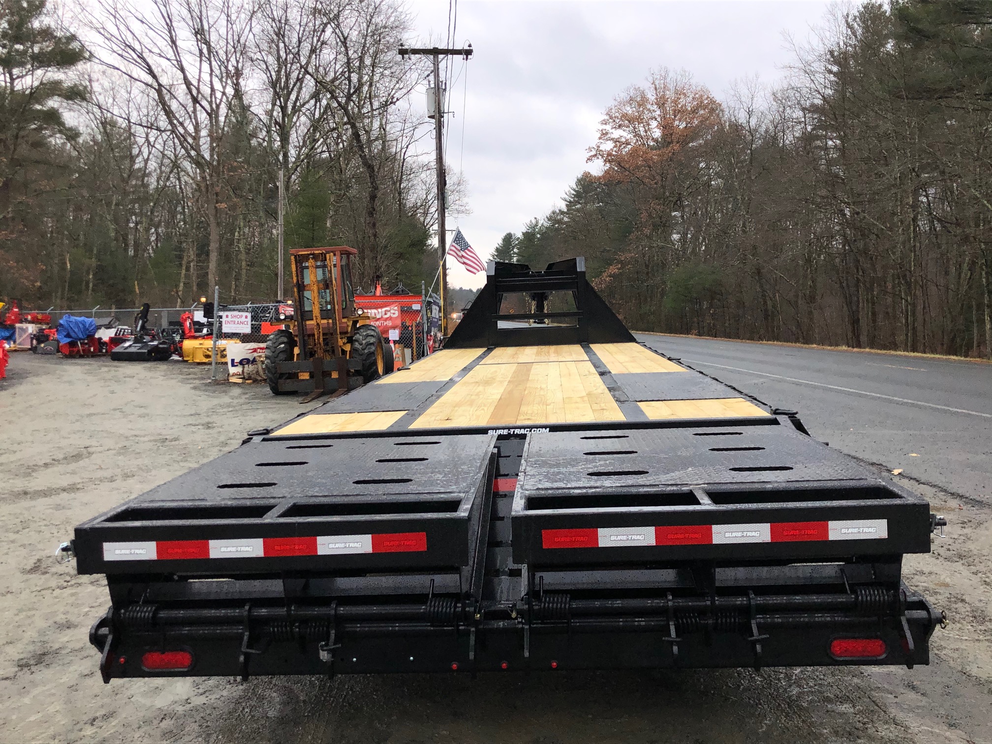 2022 SureTrac 30FT Dually Deckover Gooseneck w/ Monster Ramps for sale