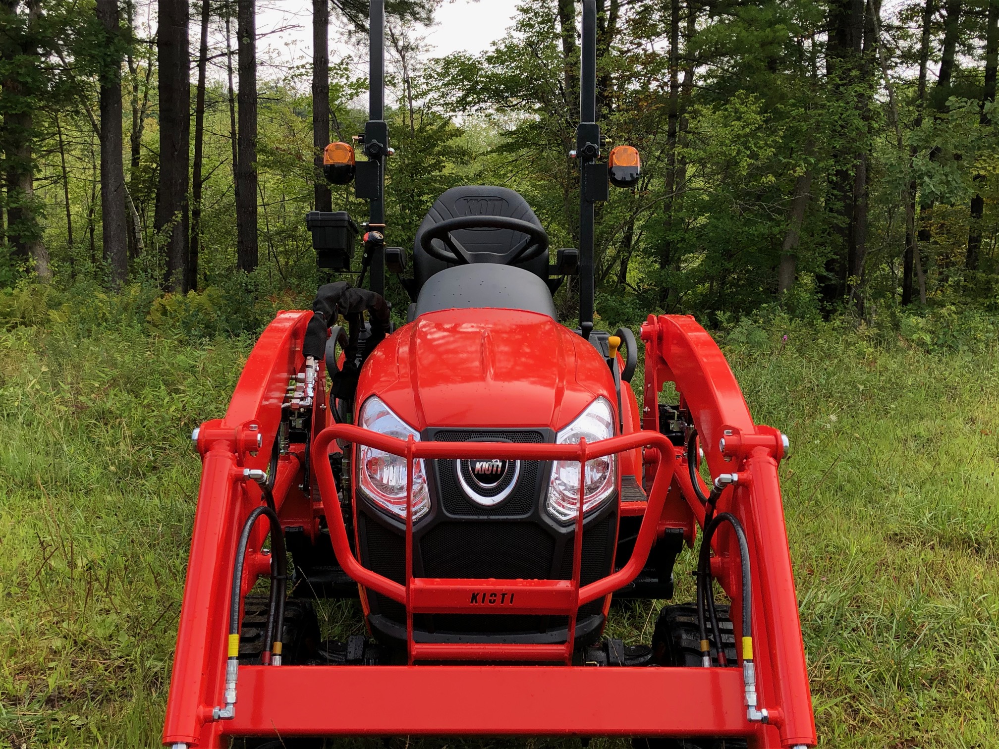 2022 KIOTI Package Deal CS2220 HST Tractor w/ Loader & Grapple & 3rd