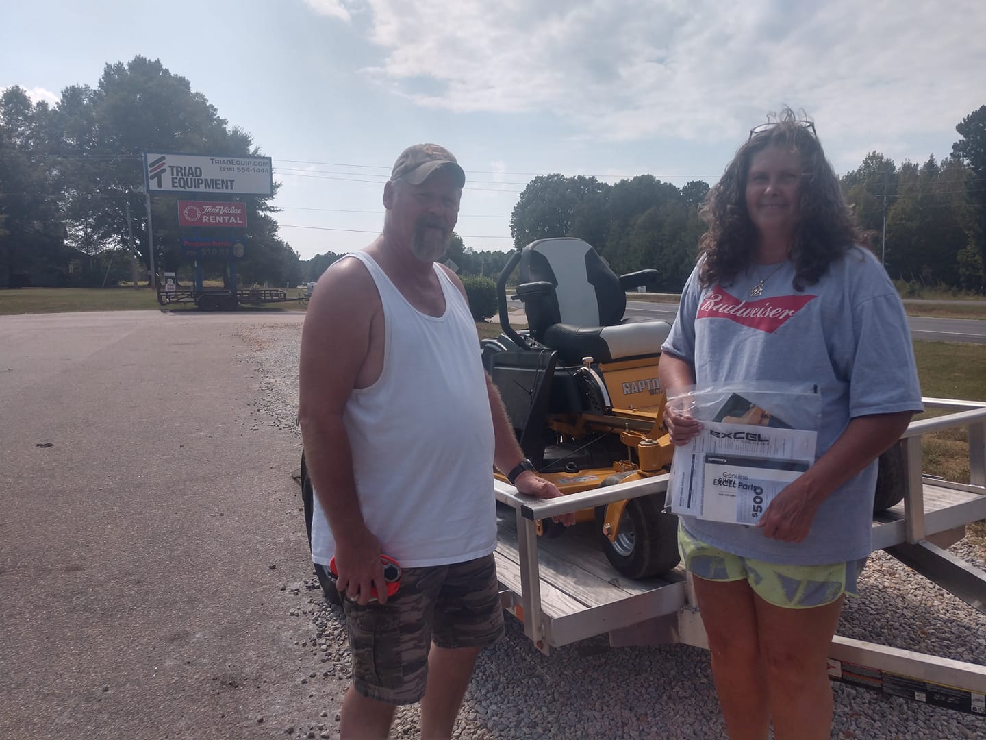 Happy Customers Triad Equipment Wake Forest, NC (919) 5541444