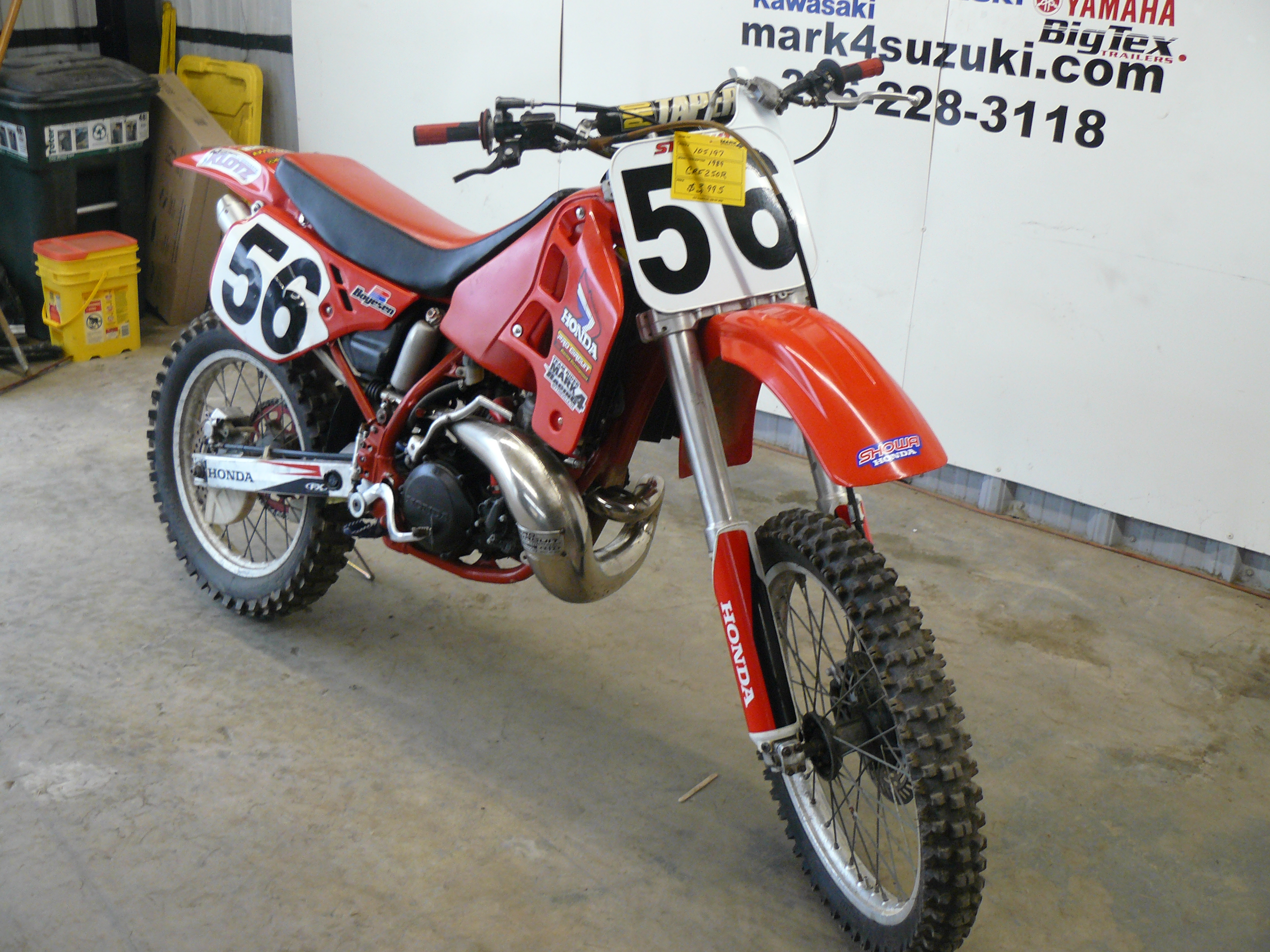 1989 Honda CRF250R - Photo 2