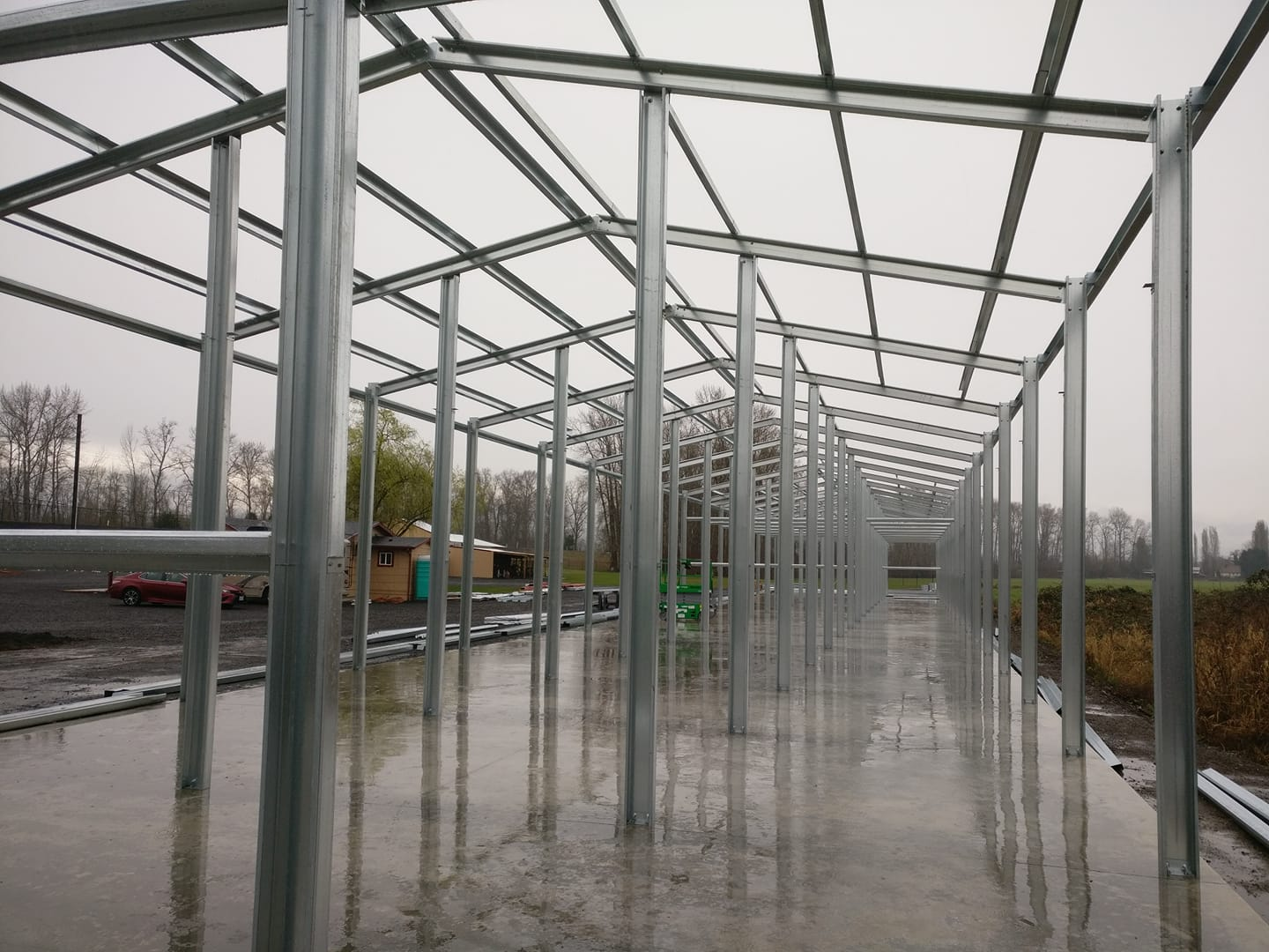 Cold Form Walkway Cold Form Steel American Steel Structures Beasley, TX (979) 387-3662