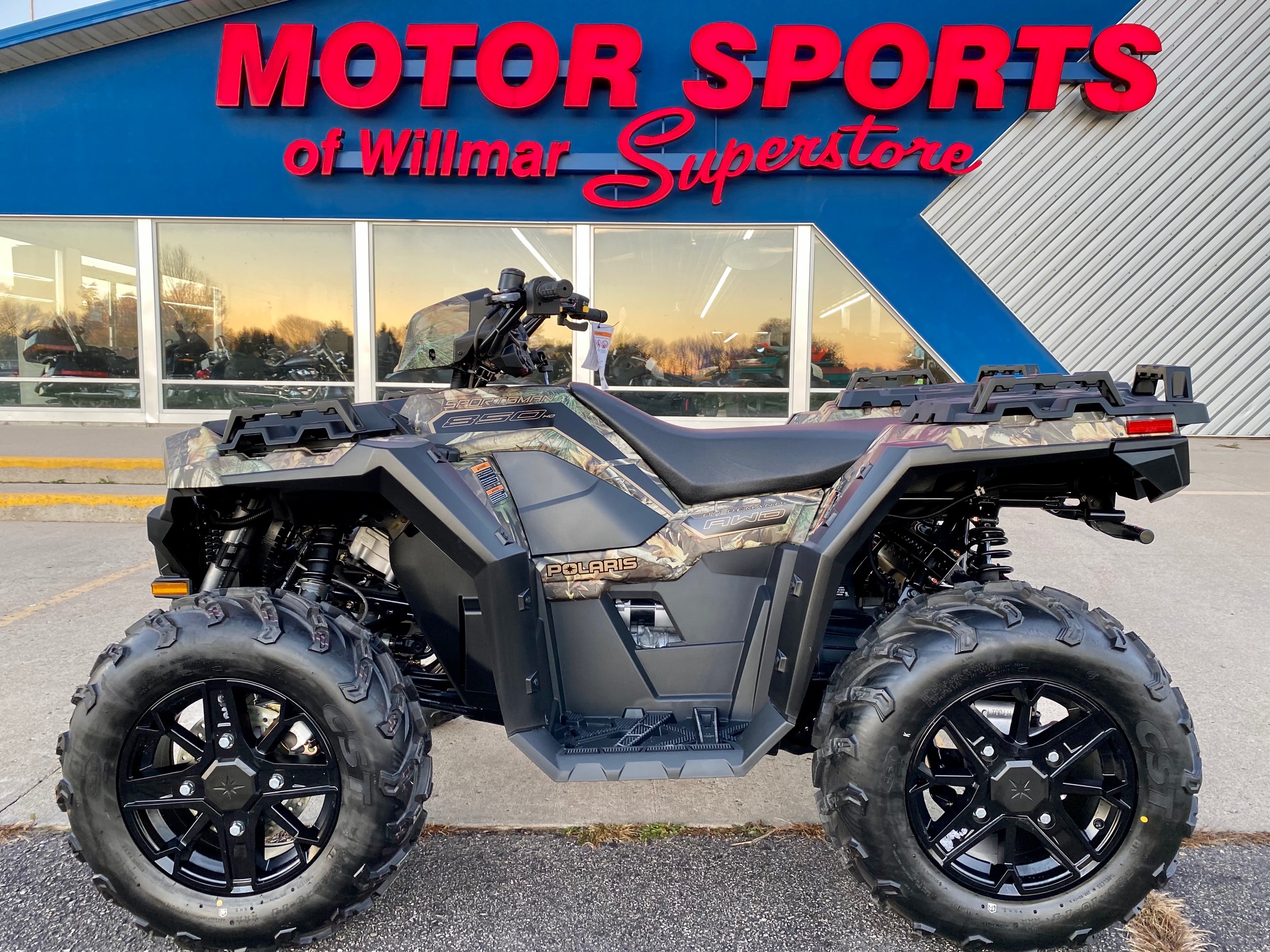 22 Polaris Industries Sportsman 850 Premium Camo Pre Order Today For Sale In Willmar Mn Motor Sports Of Willmar Willmar Mn 3 235 2351