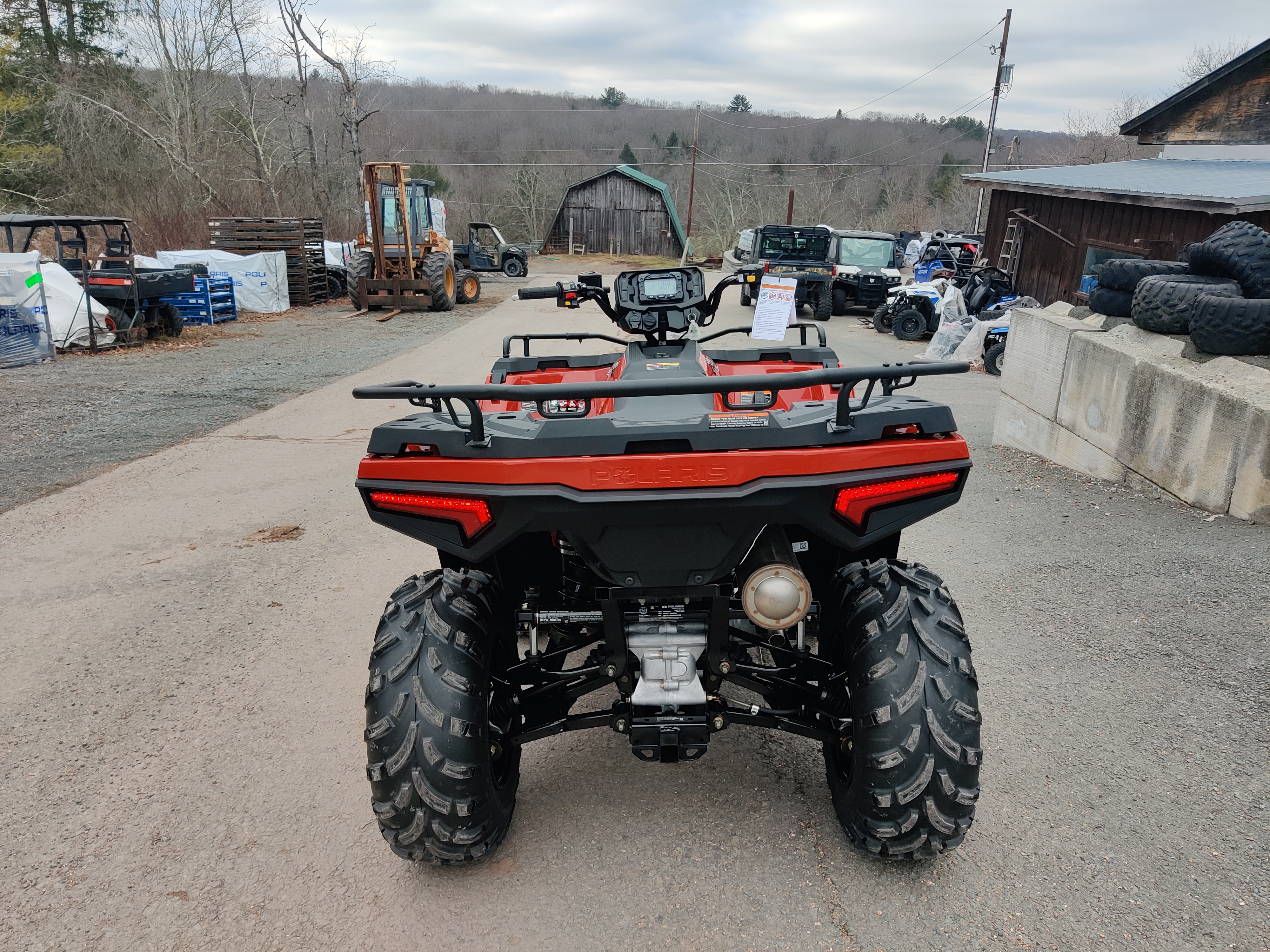2025 Polaris Sportsman 450 H.O. EPS Orange Rust Non Metallic - Photo 5