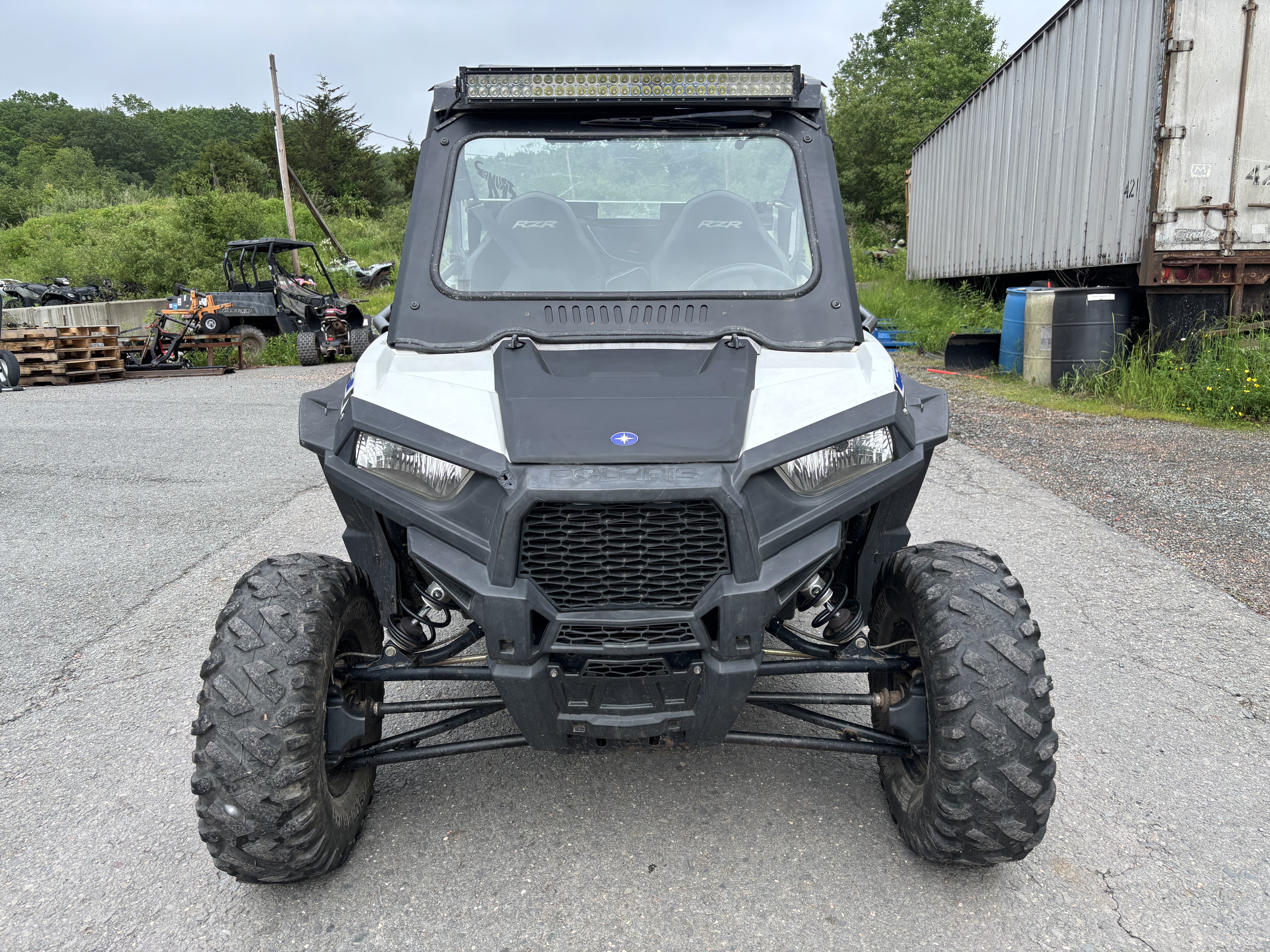 2018 Polaris RZR® S 900 - In-Mold White Lightning - Photo 2