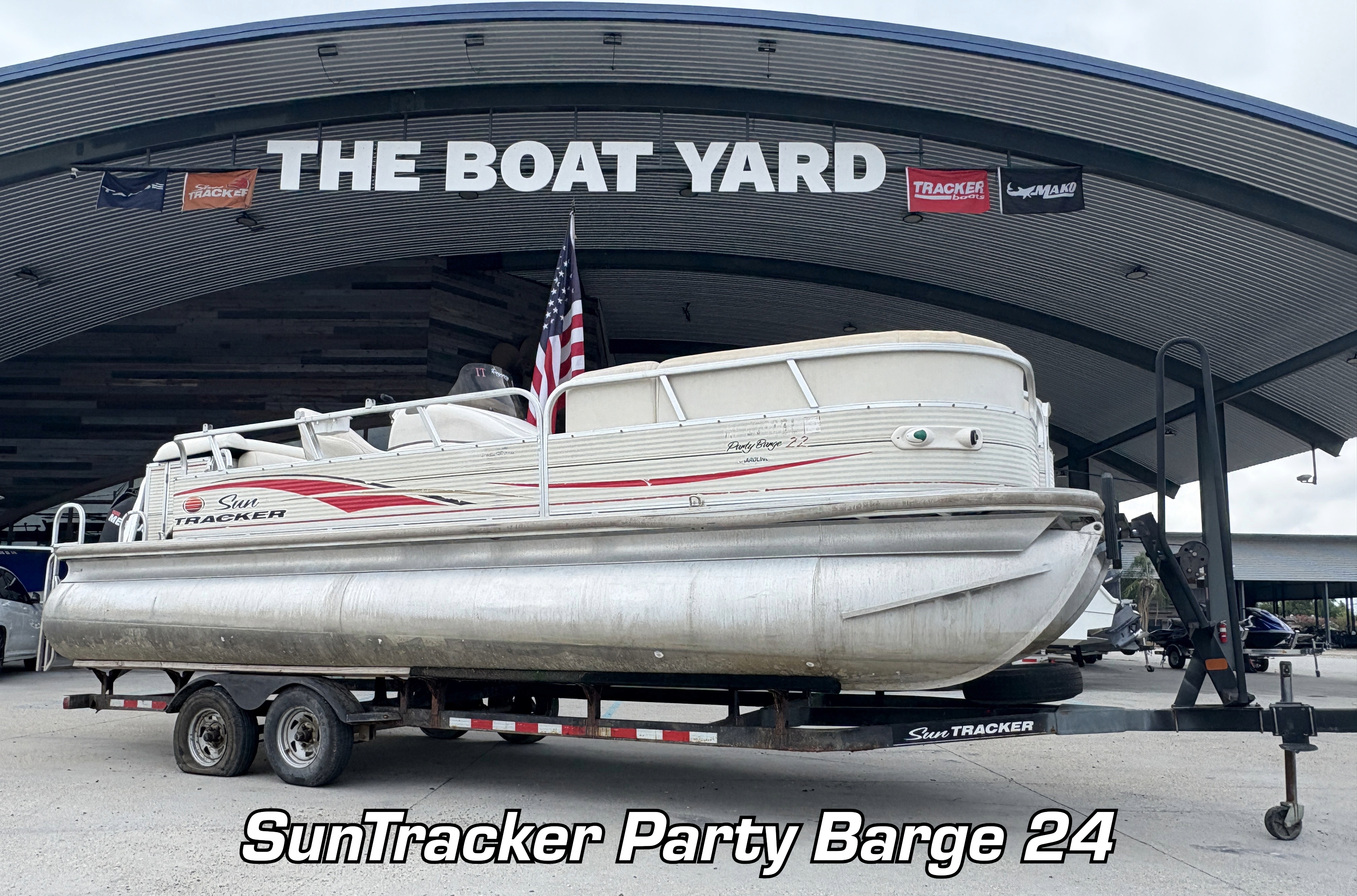 まこ Sun Tracker Party Barge 24 2006 - Marine Source