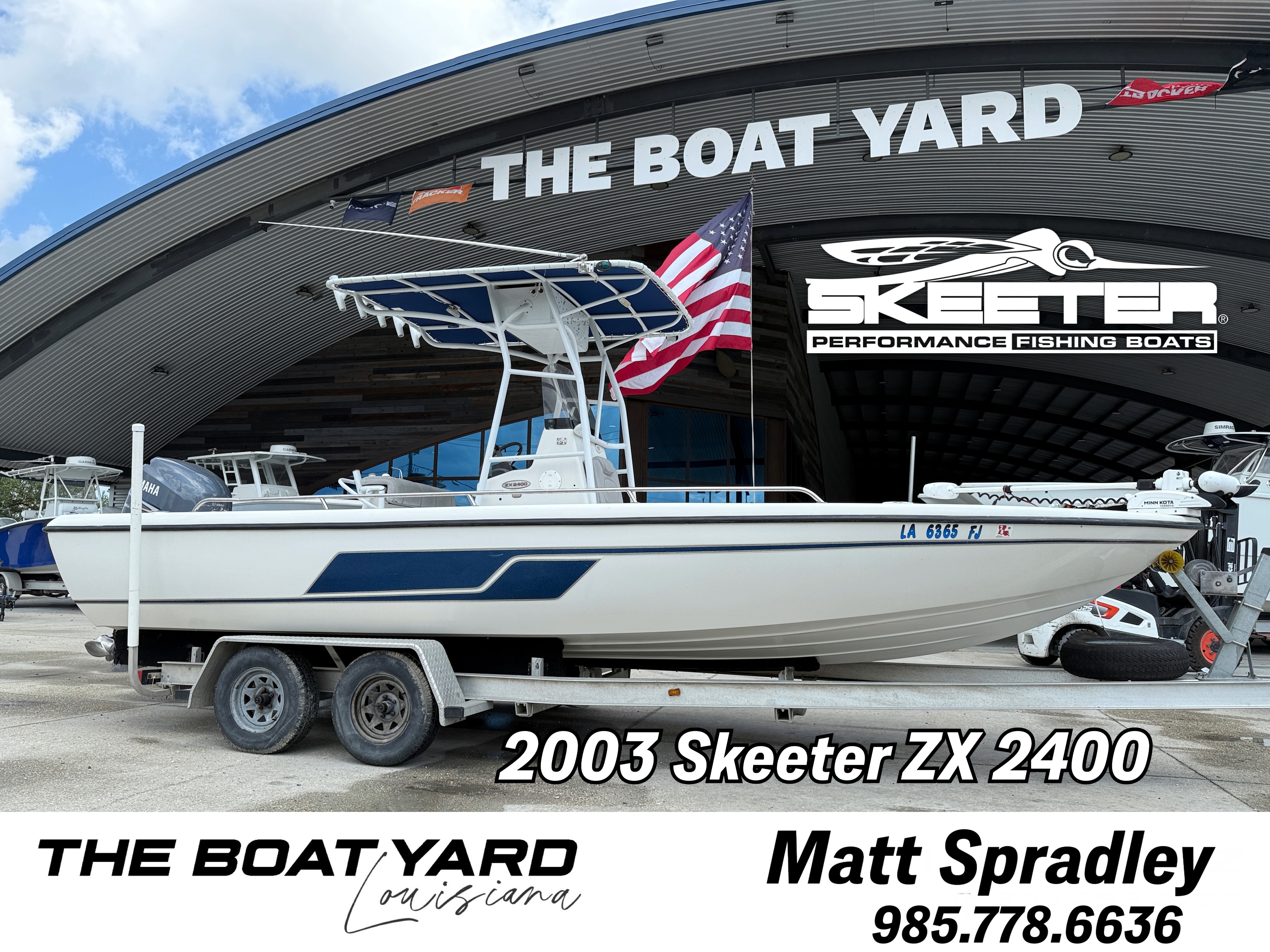 コースター Skeeter ZX 2400 2003 - Marine Source
