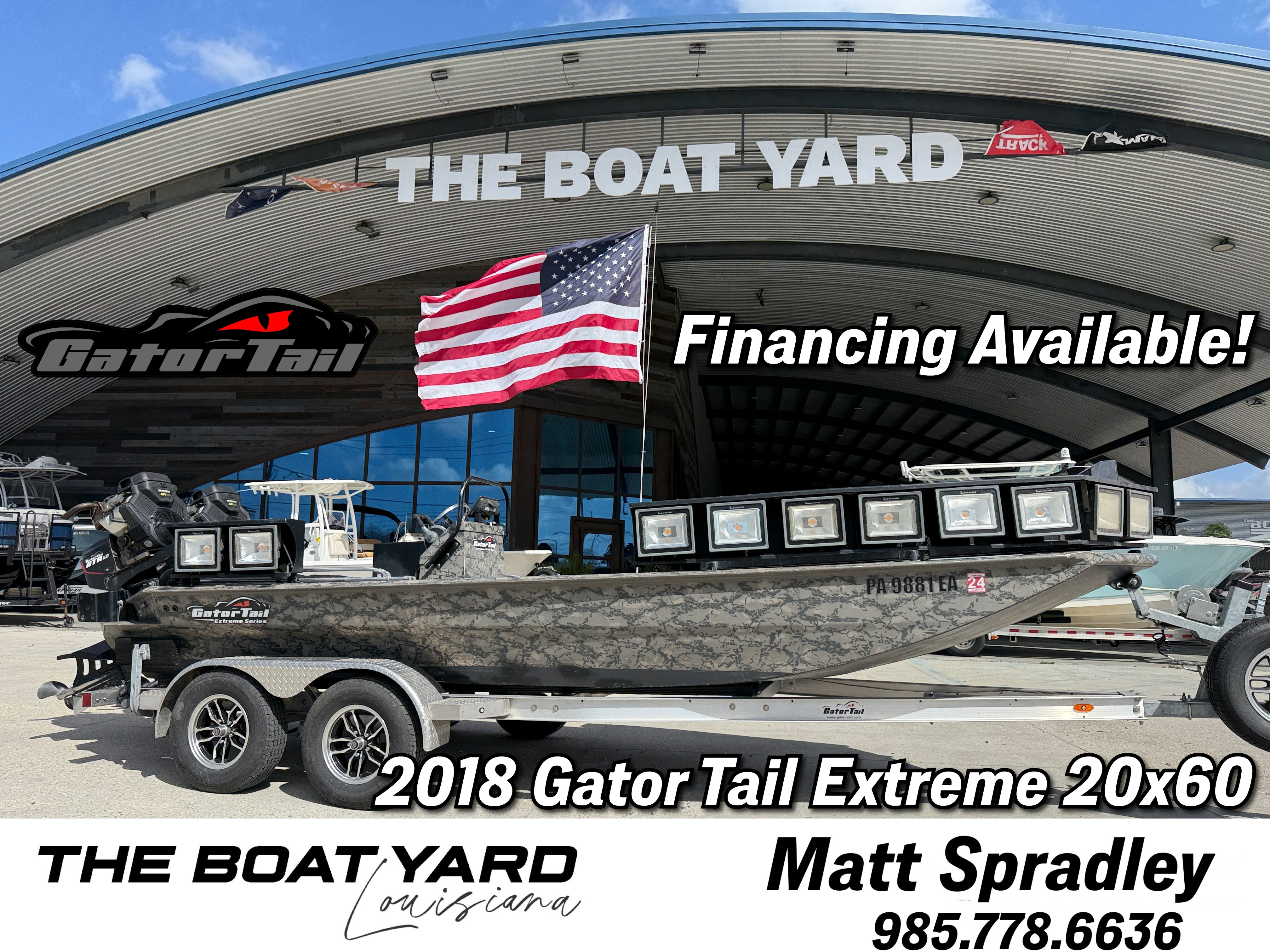 Used 2018 Gator-tail Extreme Series 2060cc, 70072 Marrero - Boat