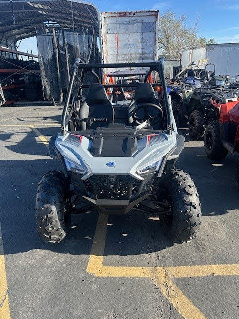 2025 Polaris RZR 200 EFI - STORM GRAY / POLARIS BLUE - Photo 2