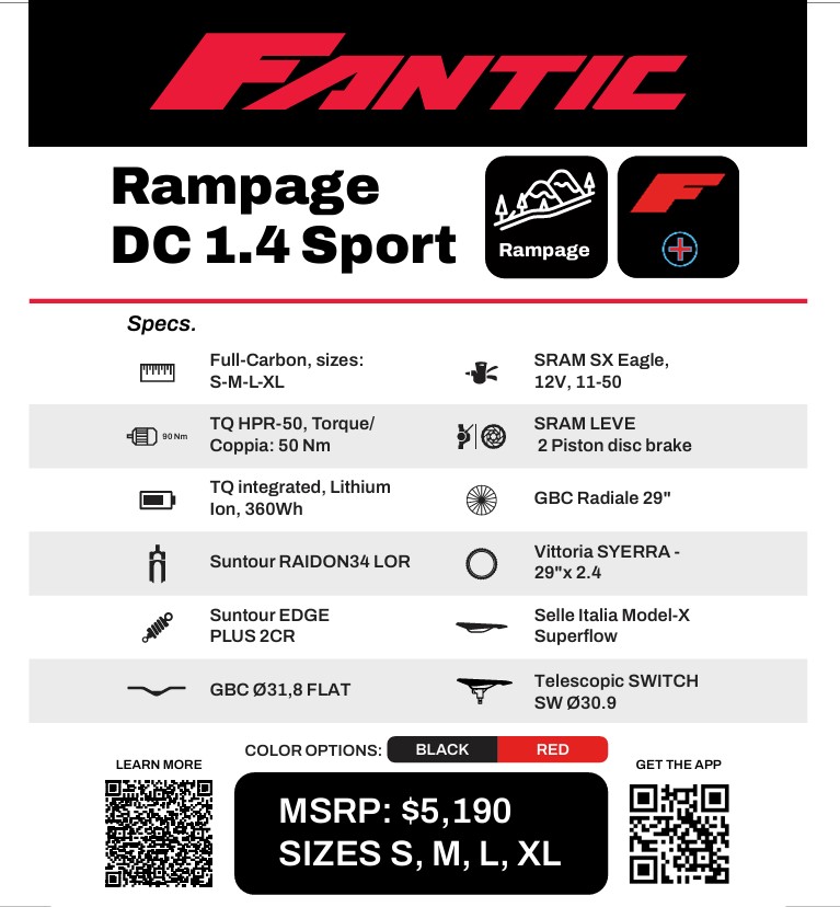 2023 Fantic DC 1.4 CARBON SPORT LARGE - Photo 2
