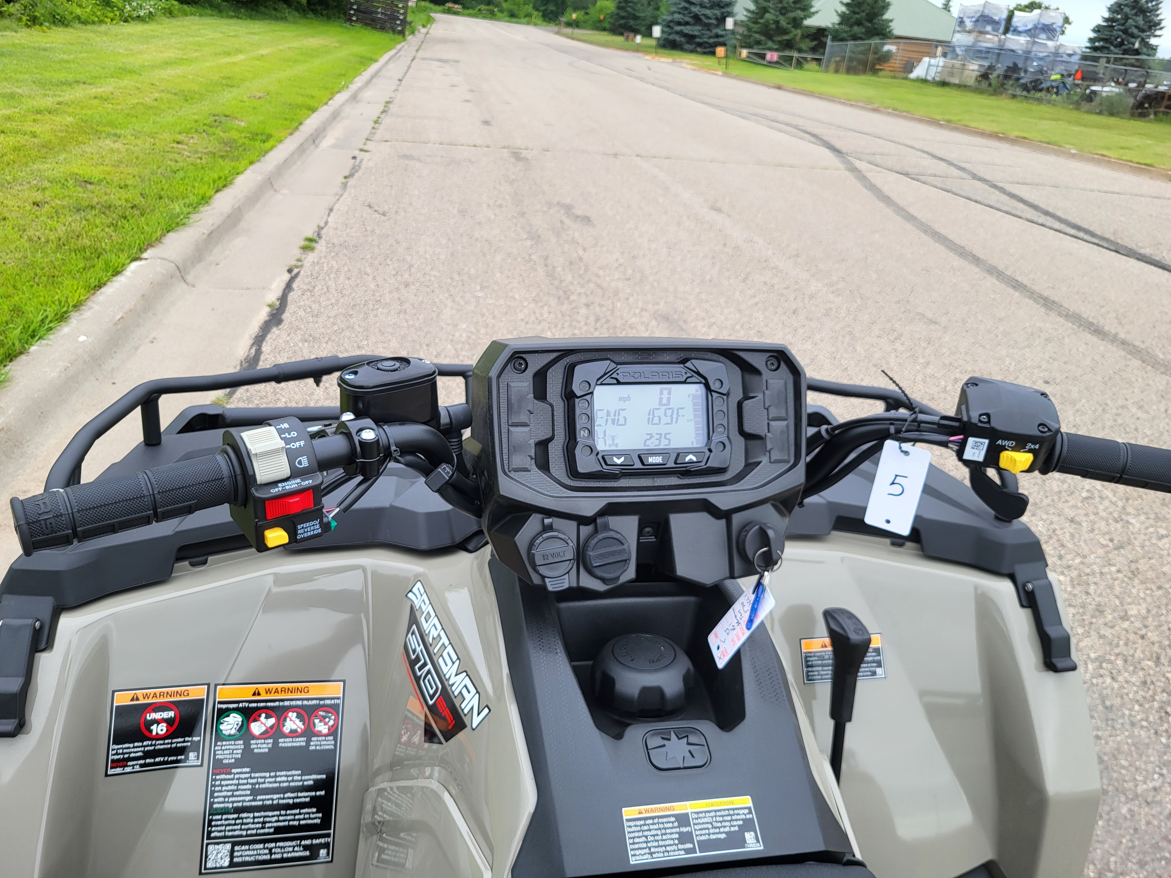 2025 Polaris SPORTSMAN 570 EPS W / WINCH & PLOW - Photo 10