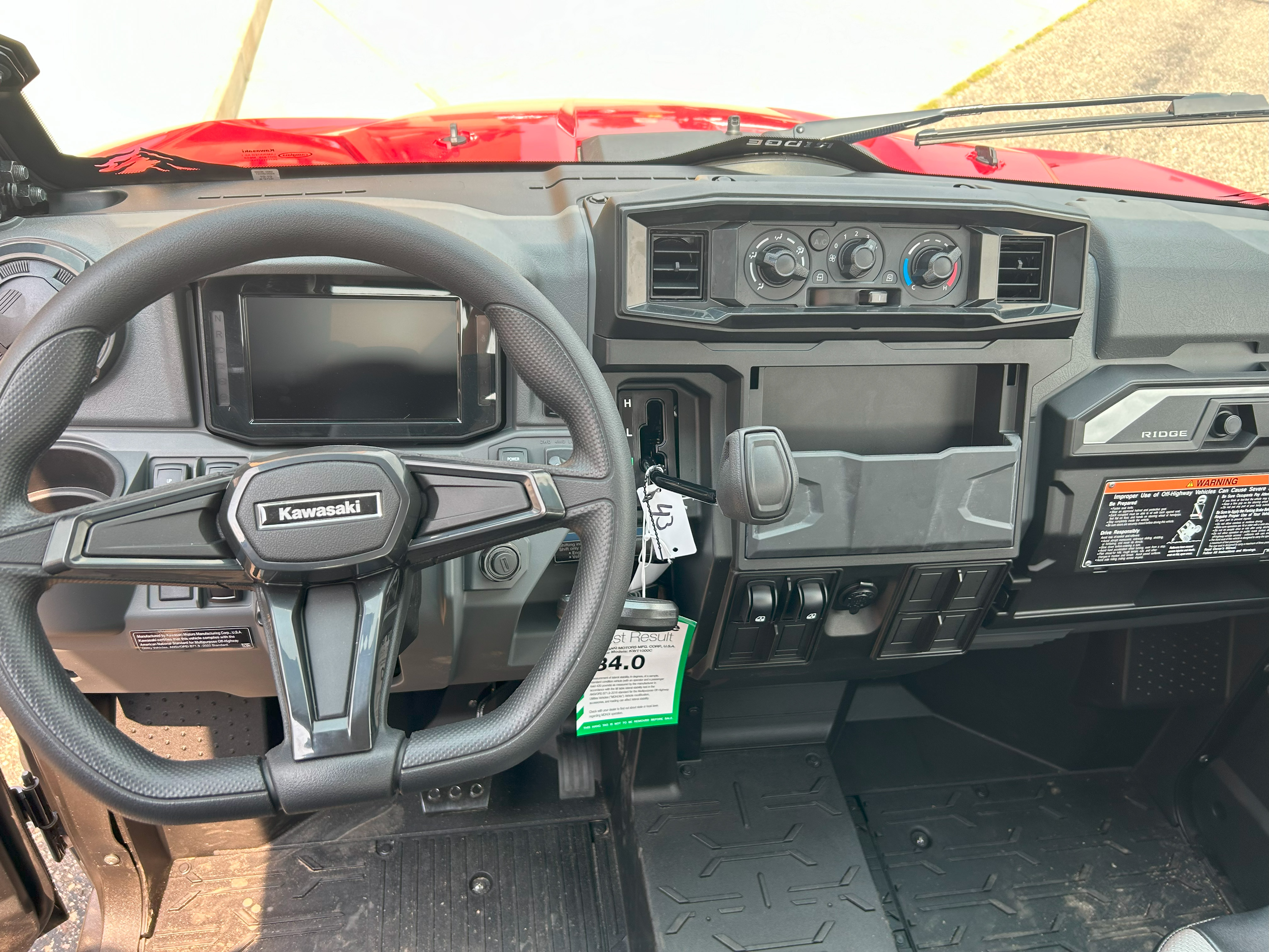 2025 Kawasaki RIDGE Crew HVAC - Photo 9