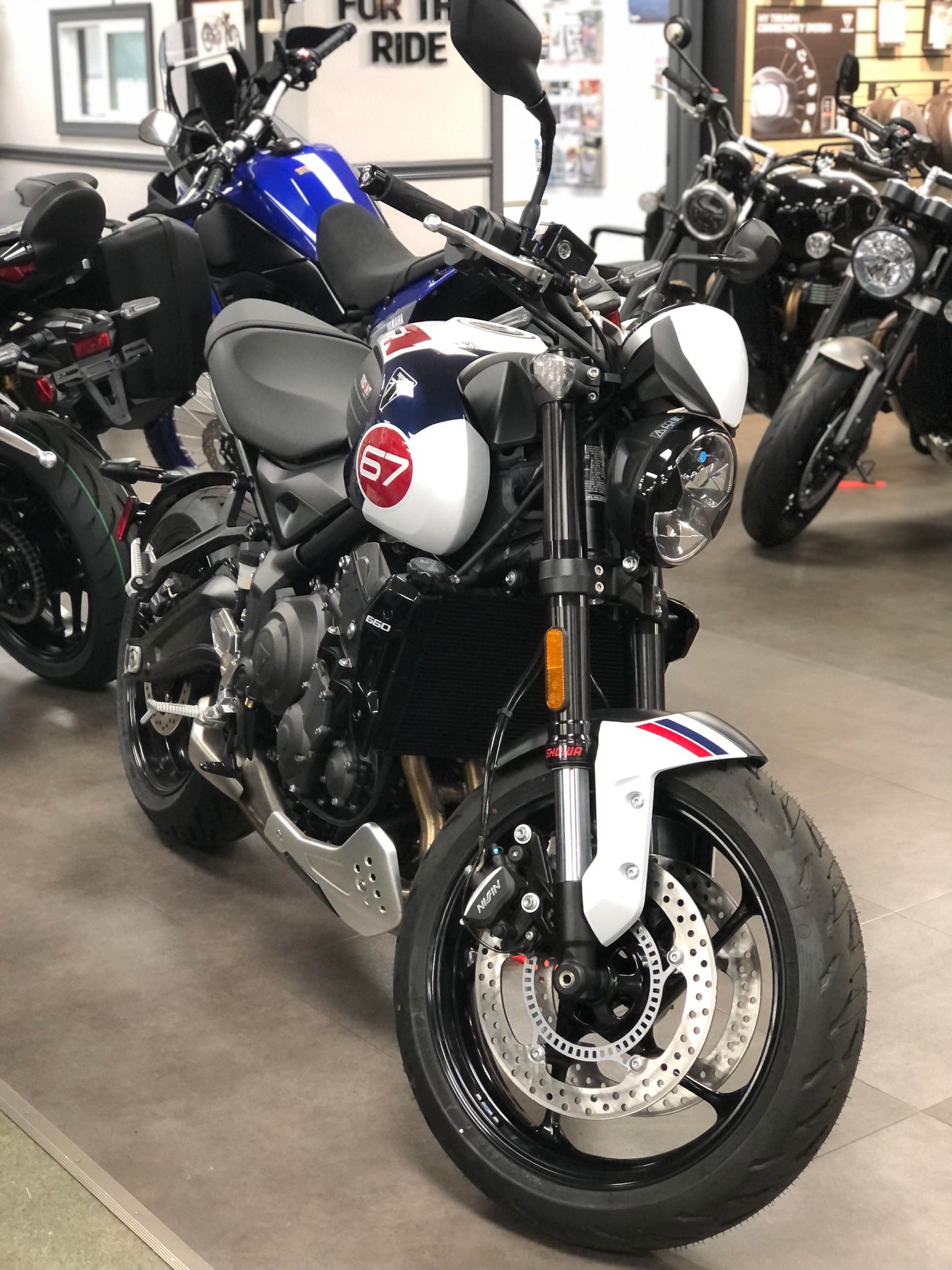 2025 Triumph Trident 660 Triple Tribute