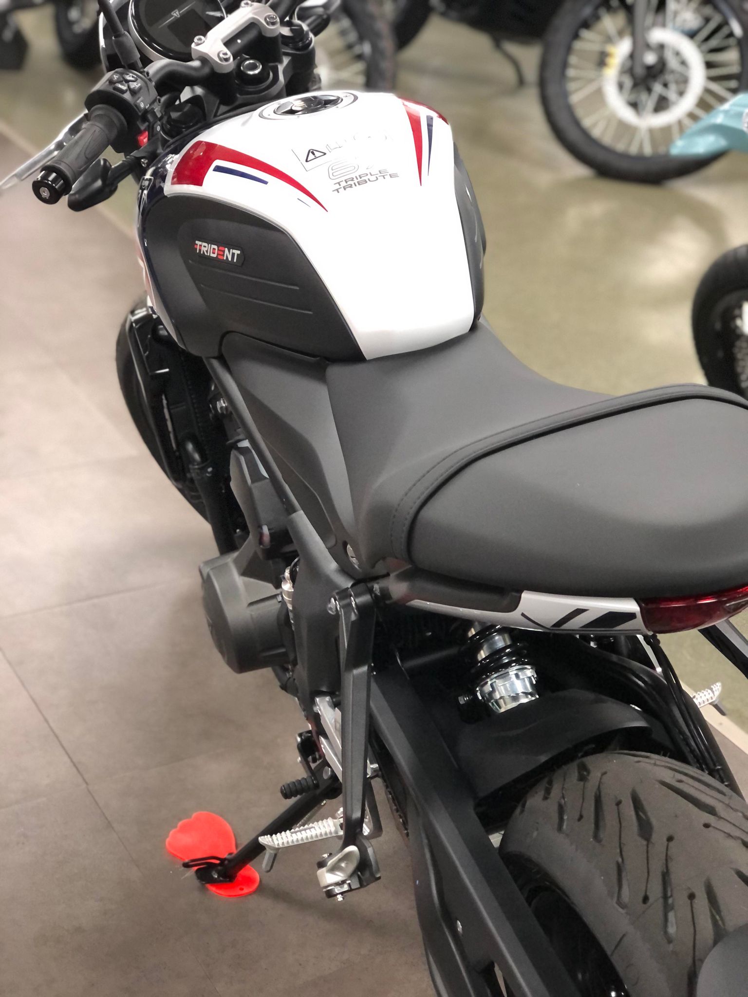 2025 Triumph Trident 660 Triple Tribute - Photo 9