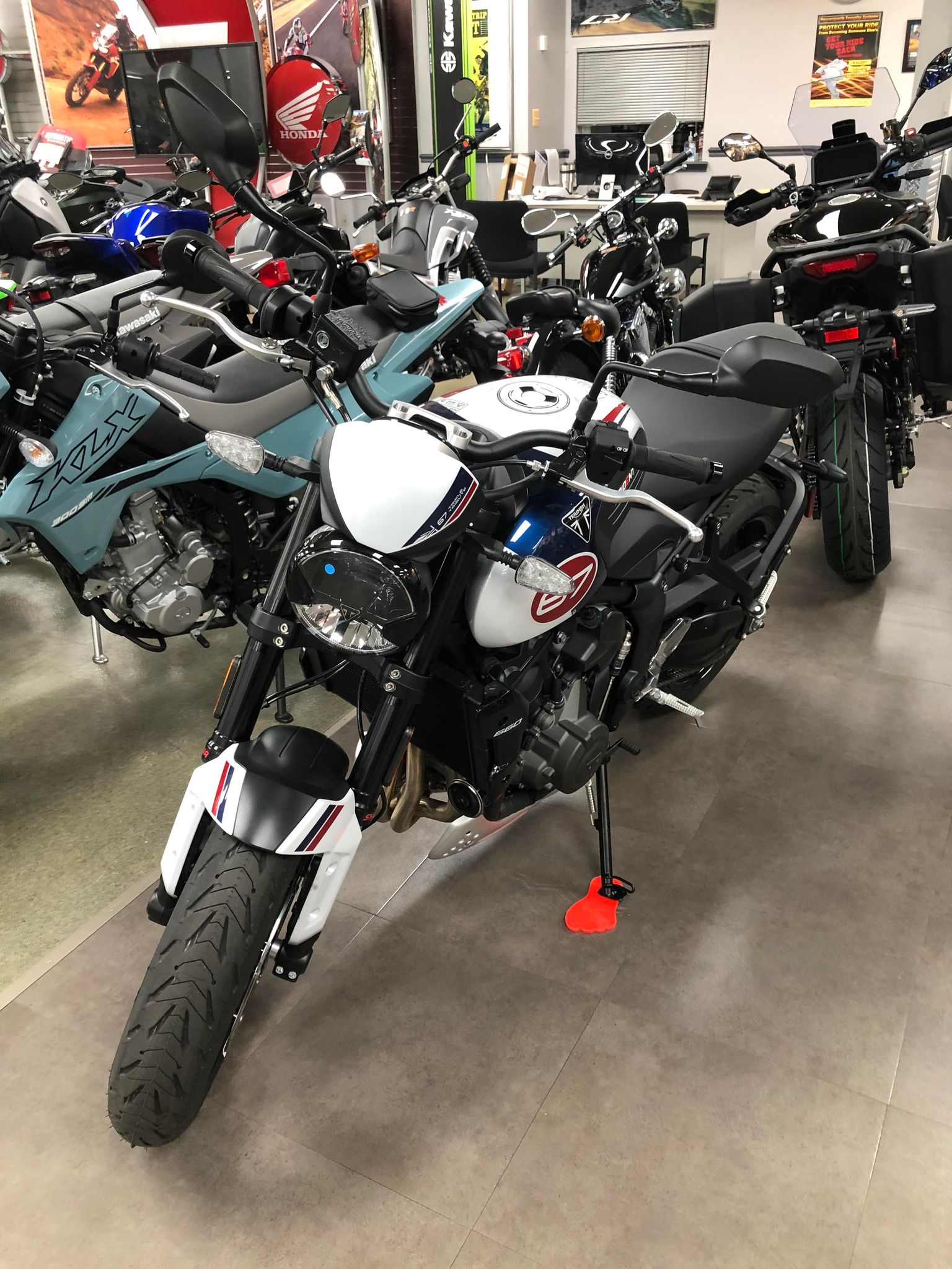 2025 Triumph Trident 660 Triple Tribute - Photo 13
