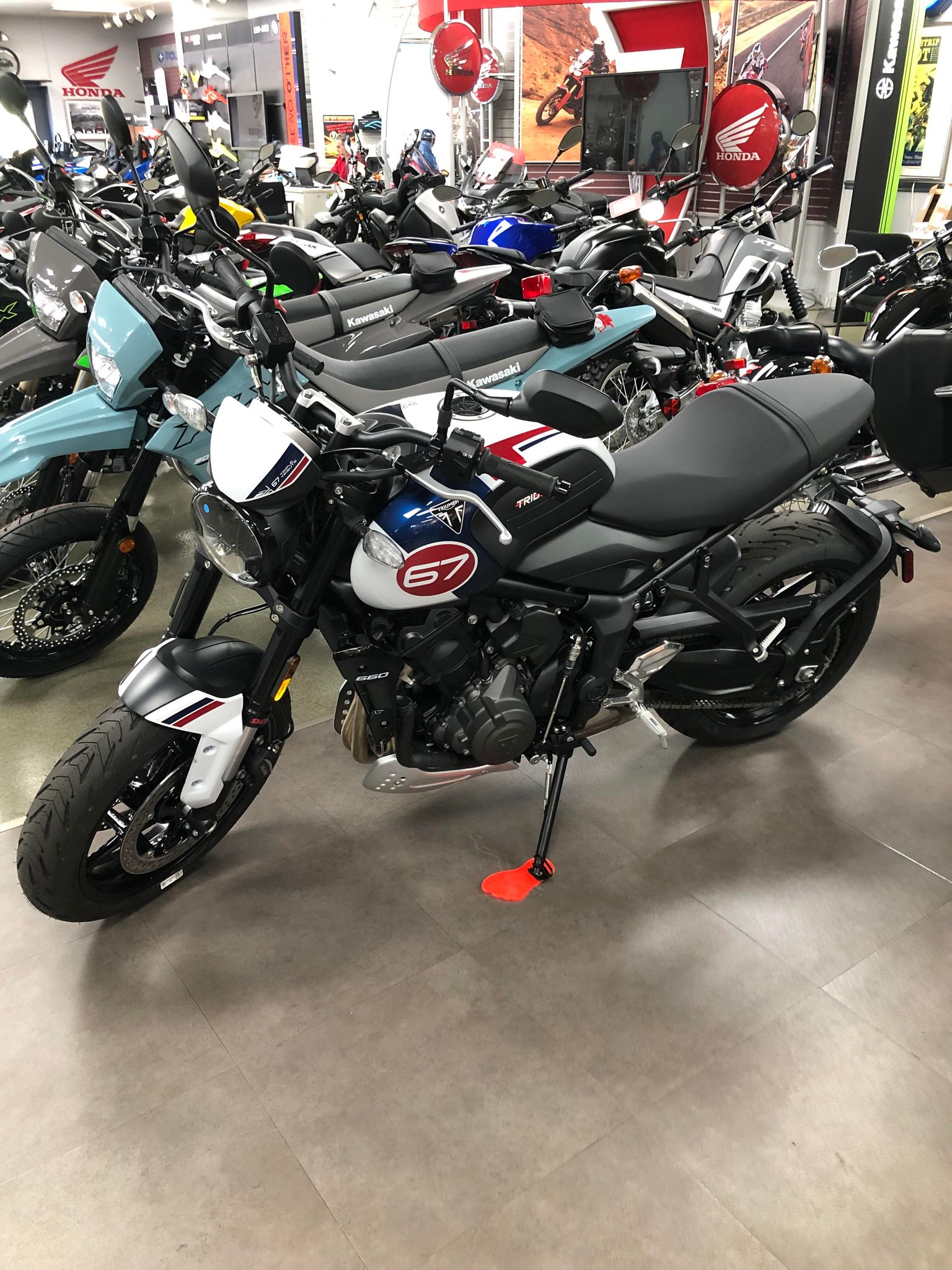 2025 Triumph Trident 660 Triple Tribute - Photo 10