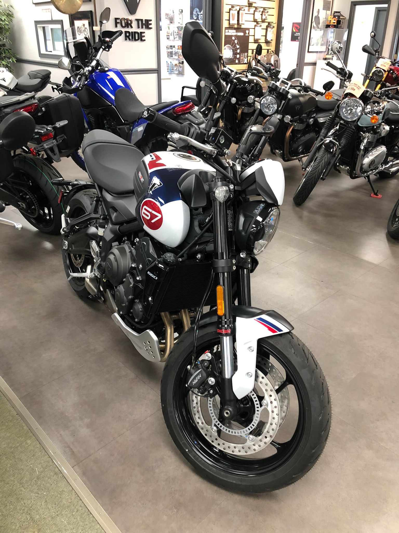 2025 Triumph Trident 660 Triple Tribute - Photo 2