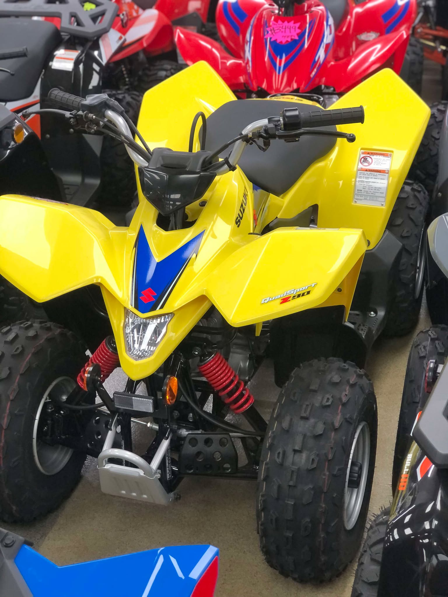2025 Suzuki QuadSport® Z90 - Photo 9