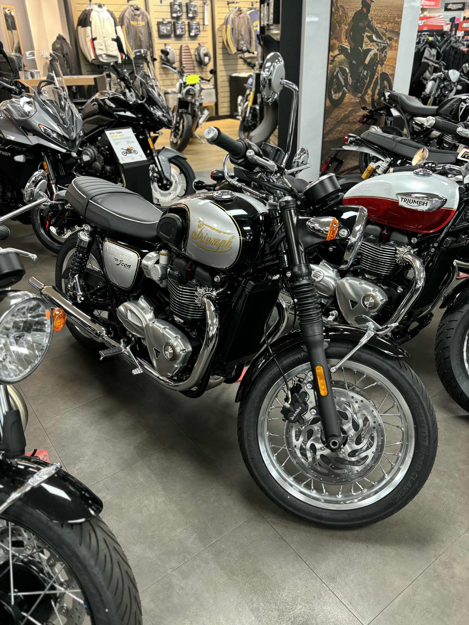2025 Triumph Bonneville T120 (ICON) - Photo 2
