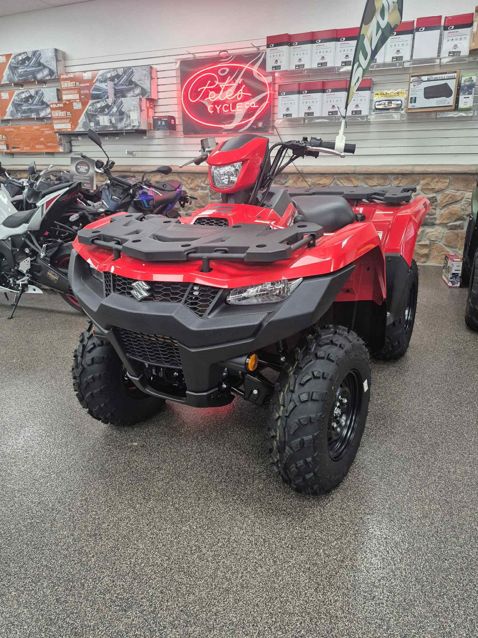 2025 Suzuki KINGQUAD 500AXi POWER STEERING