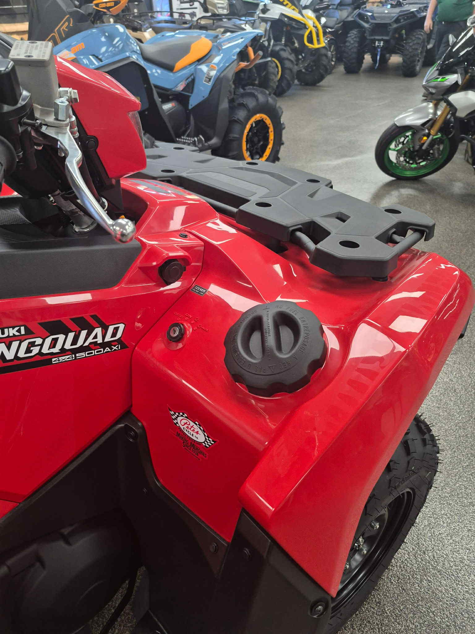 2025 Suzuki KINGQUAD 500AXi POWER STEERING - Photo 6