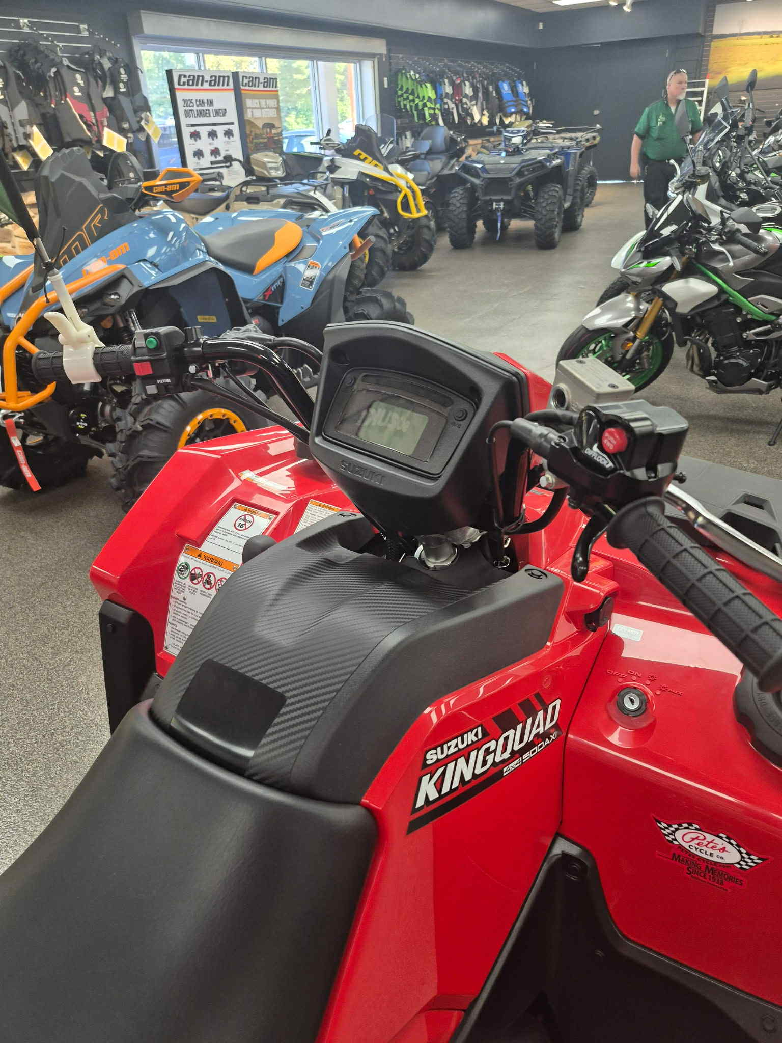 2025 Suzuki KINGQUAD 500AXi POWER STEERING - Photo 5
